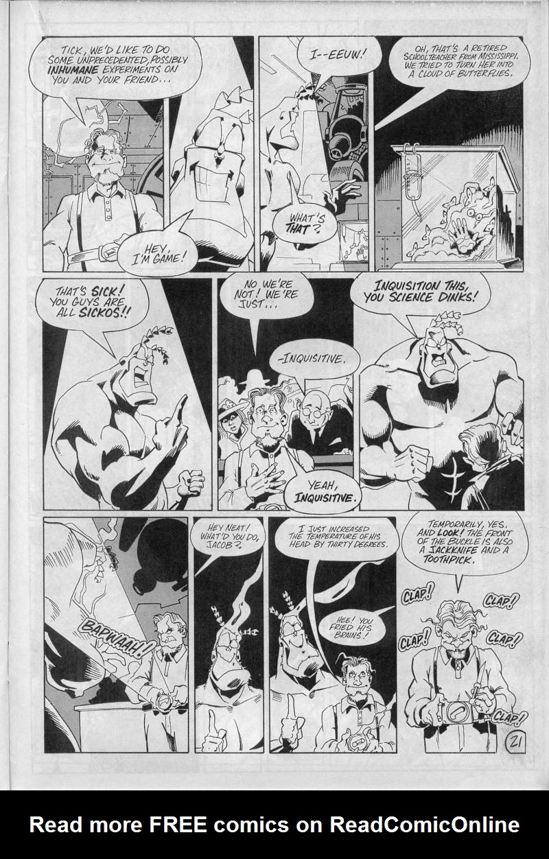 Read online The Tick comic -  Issue #10 - 22