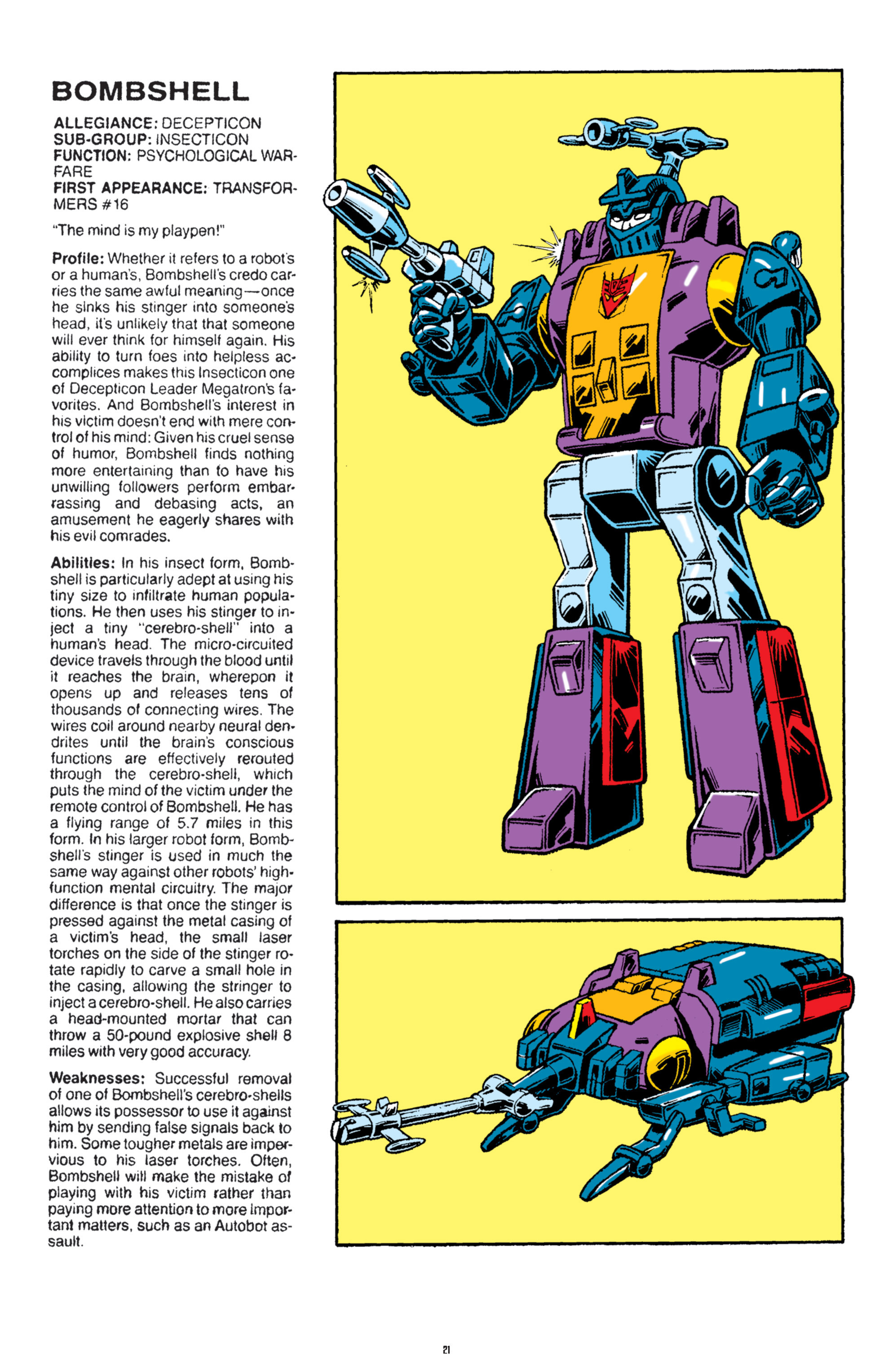 Read online The Transformers Classics comic -  Issue # TPB 8 - 21