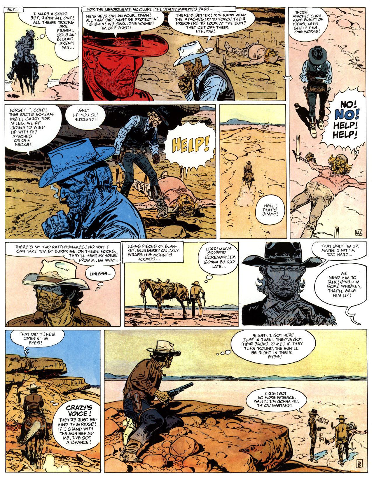 Read online Epic Graphic Novel: Marshal Blueberry comic -  Issue # TPB - 48