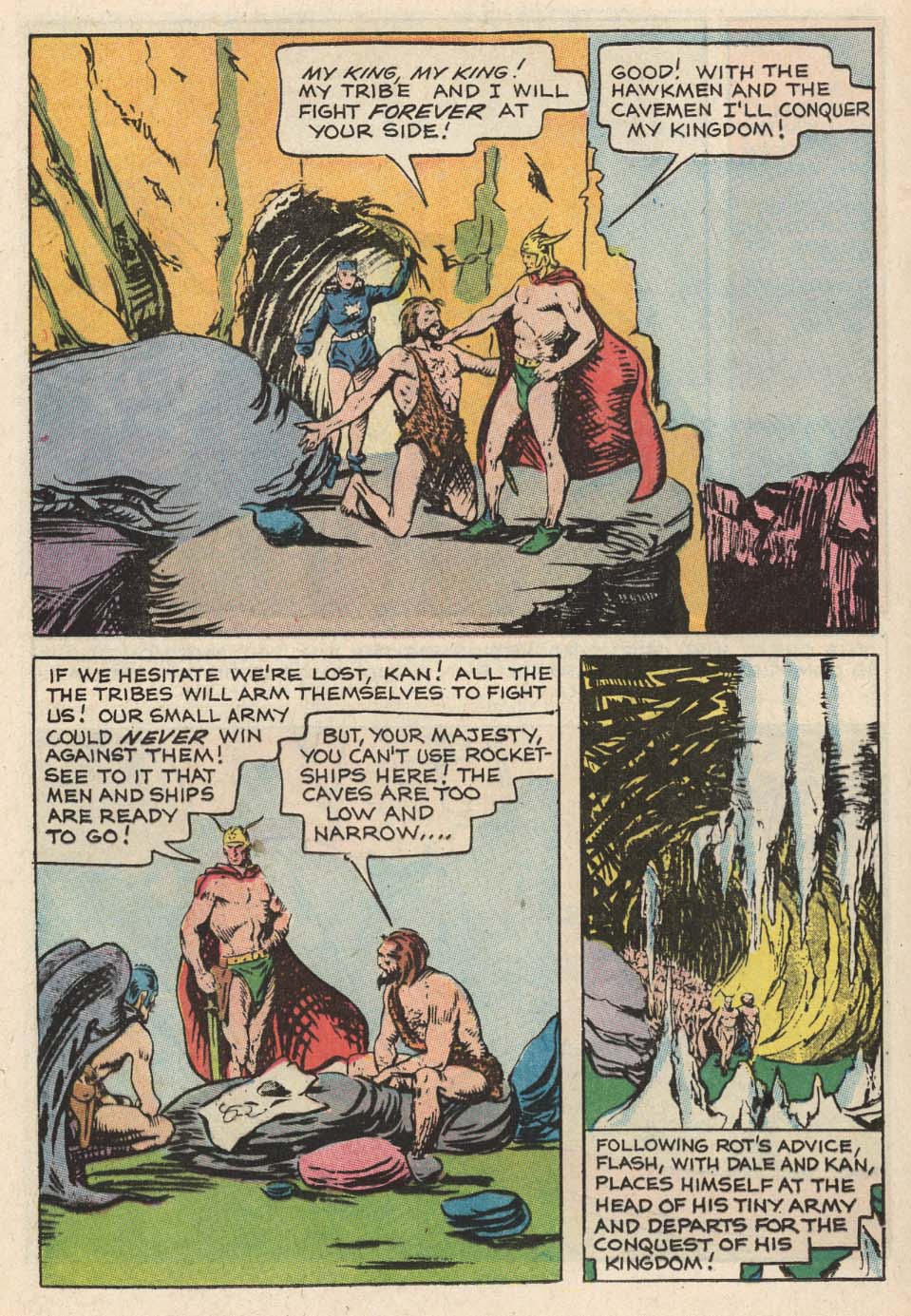Read online Flash Gordon (1966) comic -  Issue #10 - 22