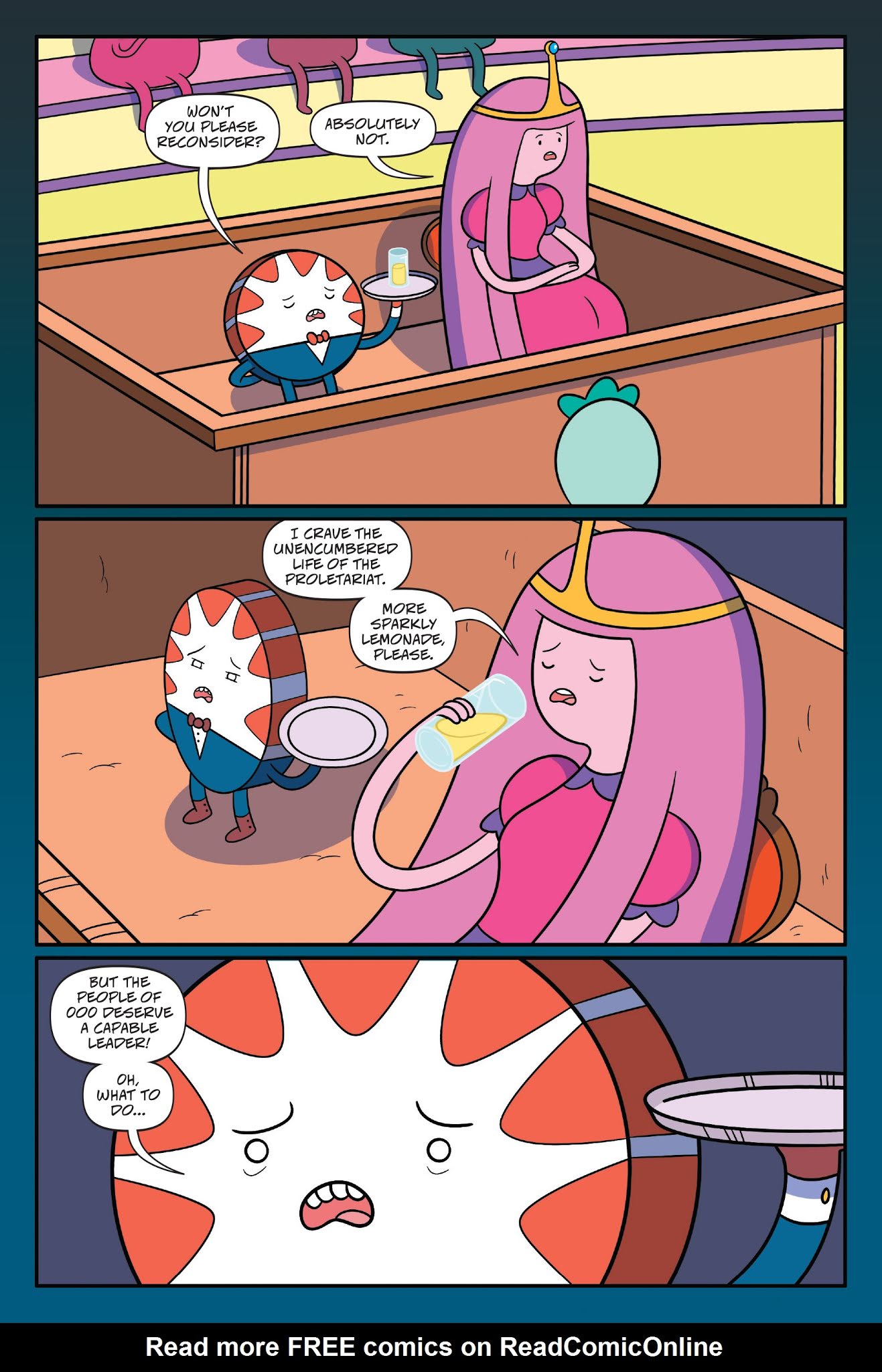 Read online Adventure Time: President Bubblegum comic -  Issue # TPB - 31