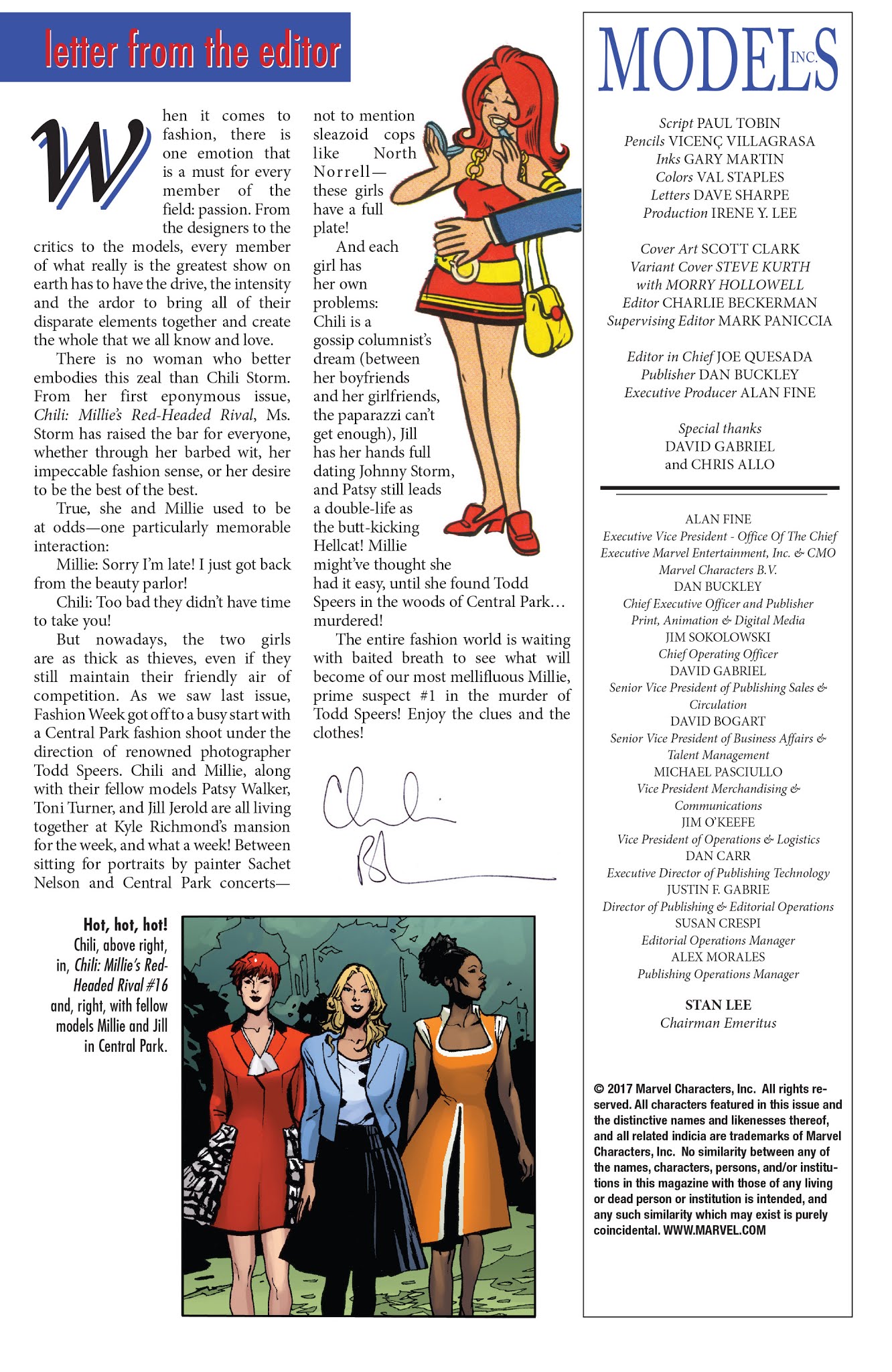 Read online Models, Inc. comic -  Issue #2 - 2