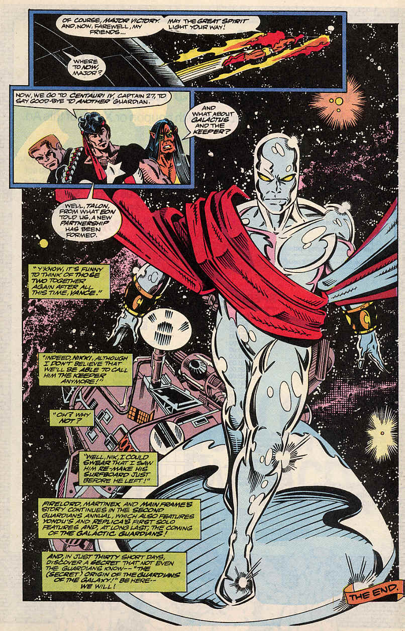 Read online Guardians of the Galaxy (1990) comic -  Issue #25 - 41