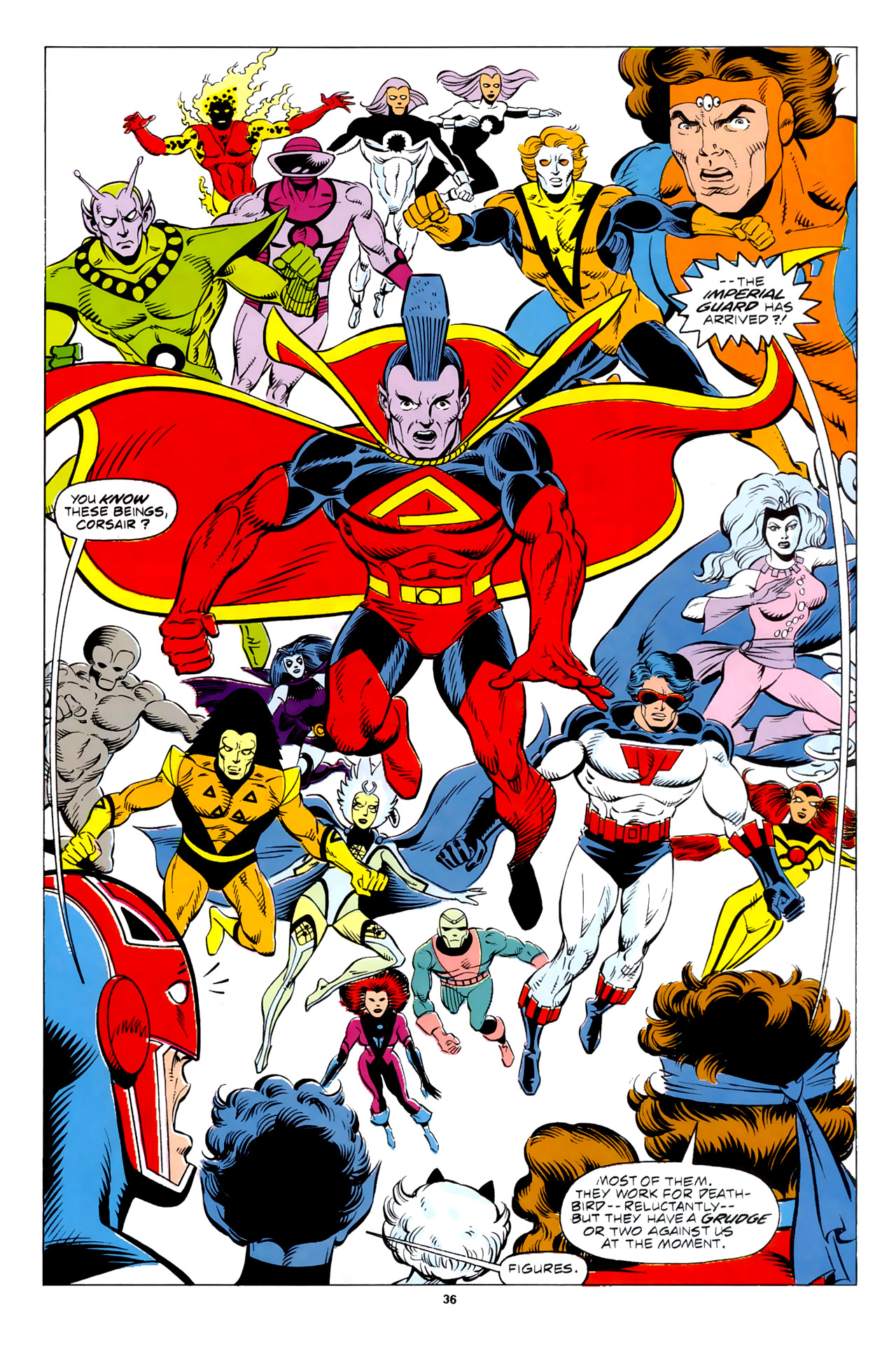 Read online X-Men Spotlight On...Starjammers comic -  Issue #2 - 38