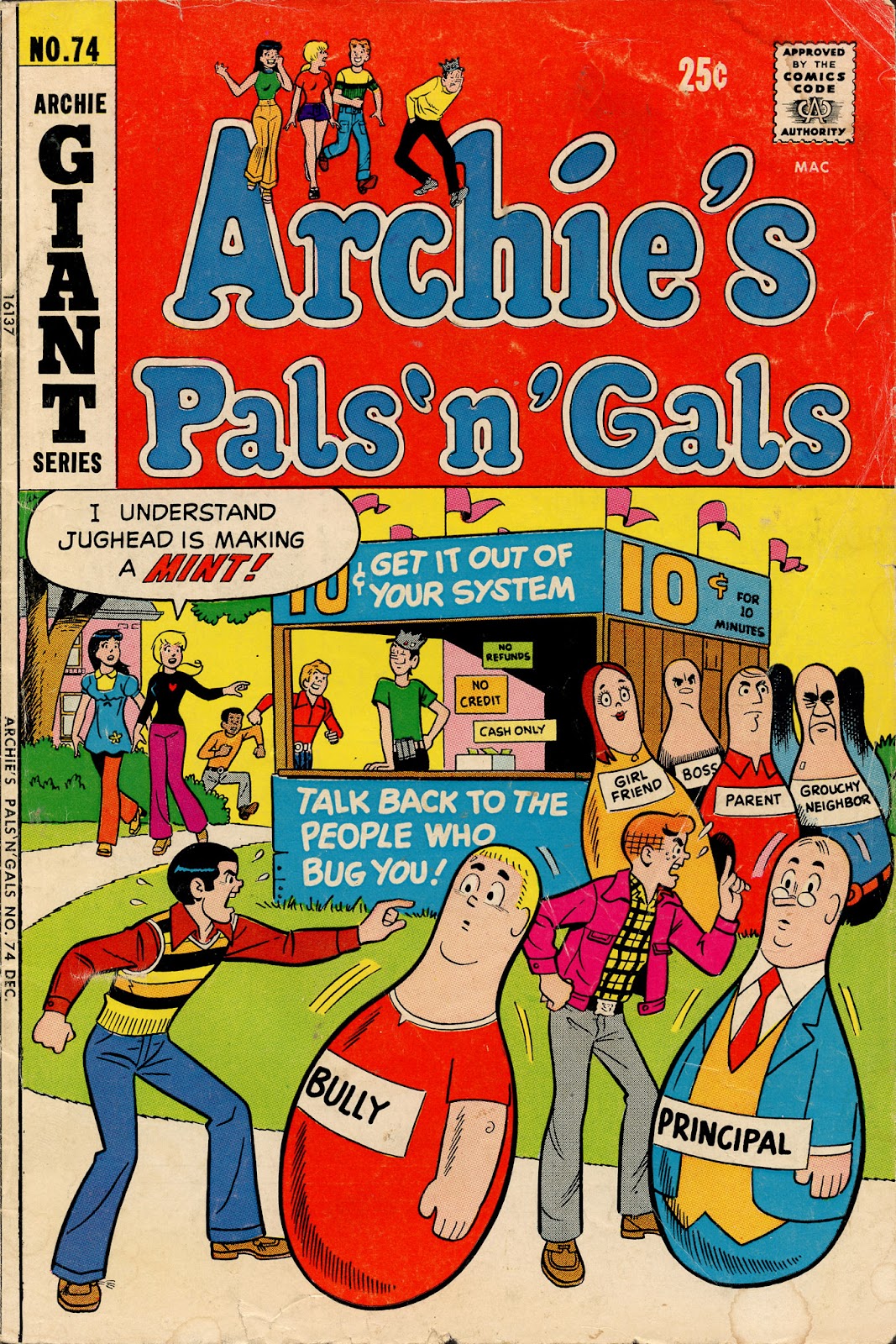 Archie's Pals 'N' Gals 74 Page 1