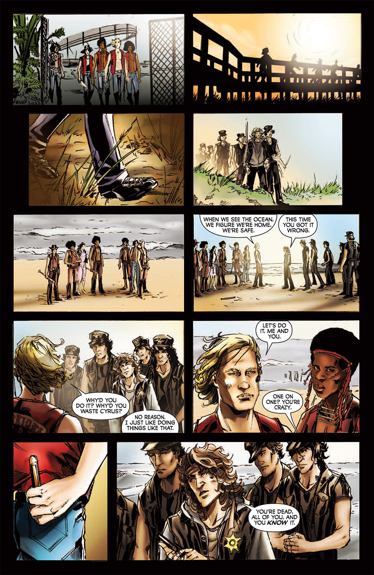Read online The Warriors: Official Movie Adaptation comic -  Issue # TPB - 124