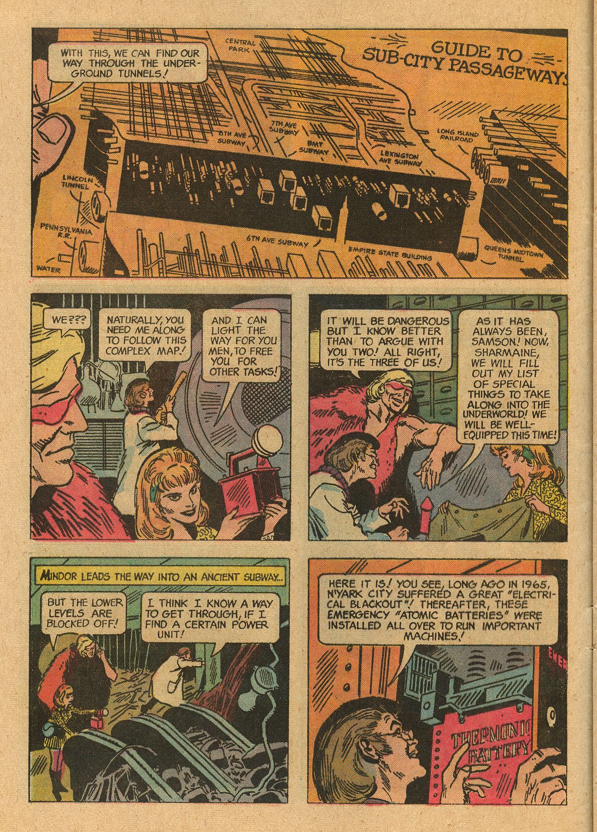 Read online Mighty Samson (1964) comic -  Issue #21 - 12