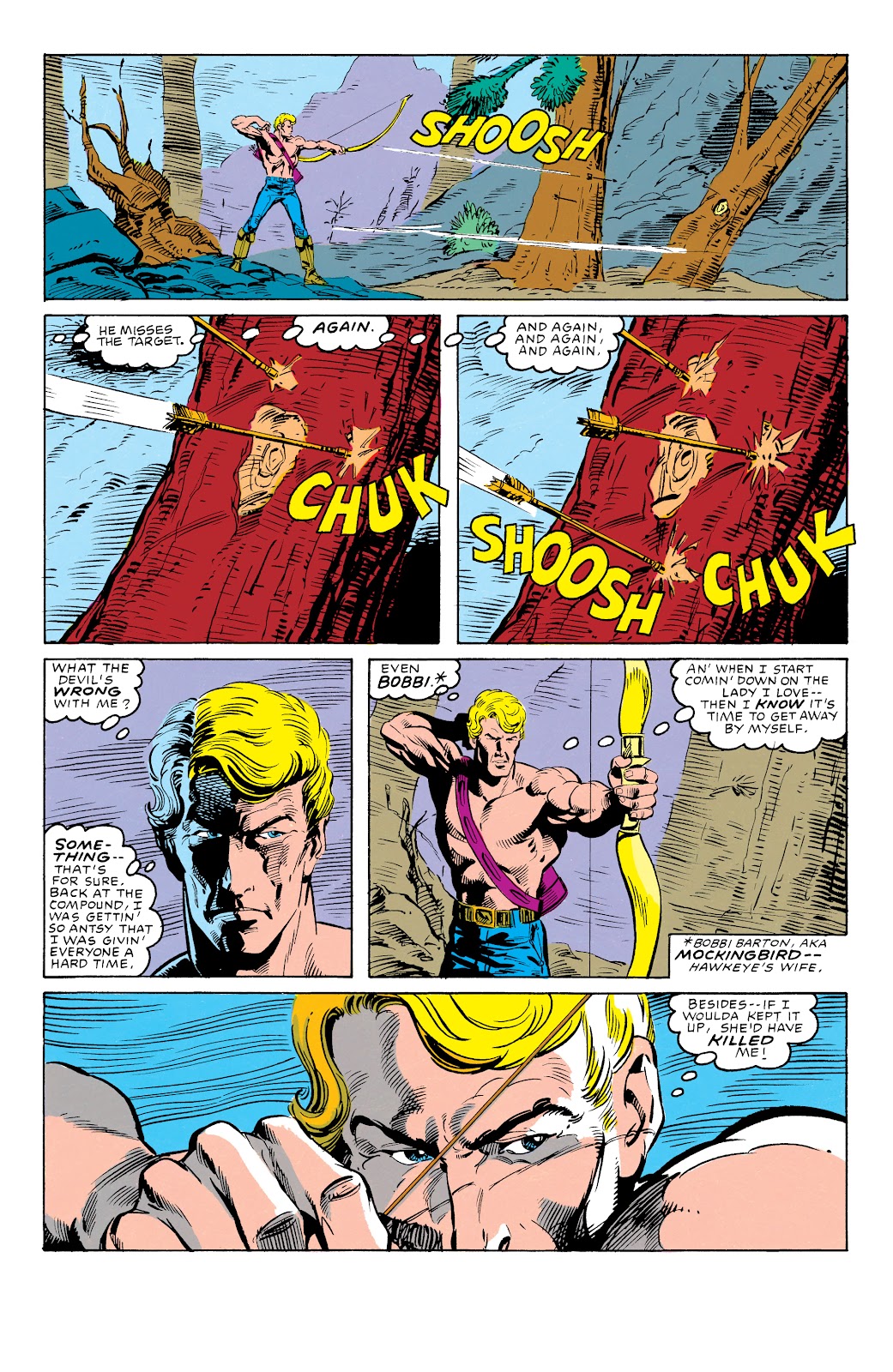 Hawkeye Epic Collection: The Avenging Archer issue TPB (Part 3) - Page 186