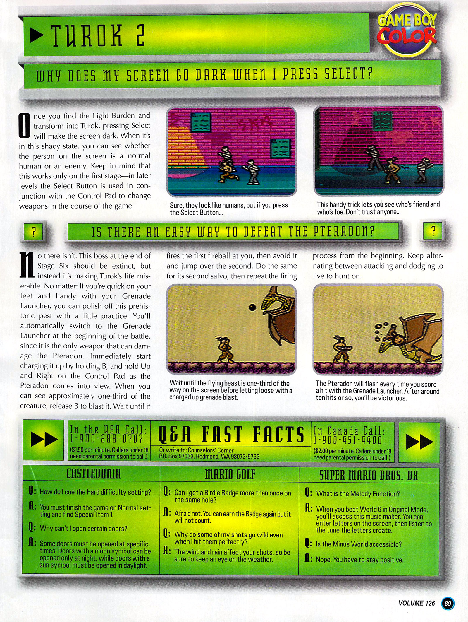 Read online Nintendo Power comic -  Issue #126 - 95