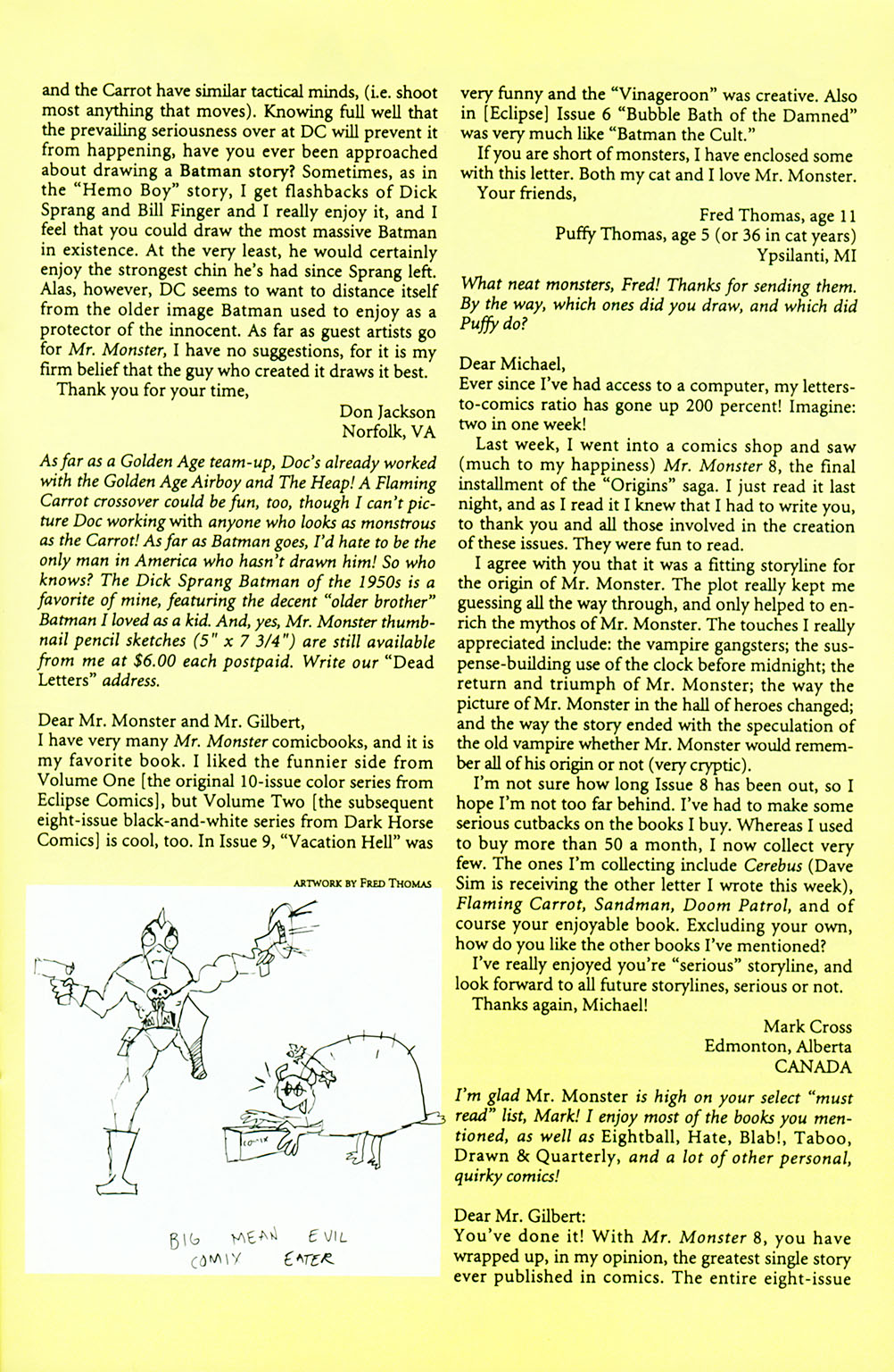 Read online Mr. Monster Attacks ! comic -  Issue #2 - 23