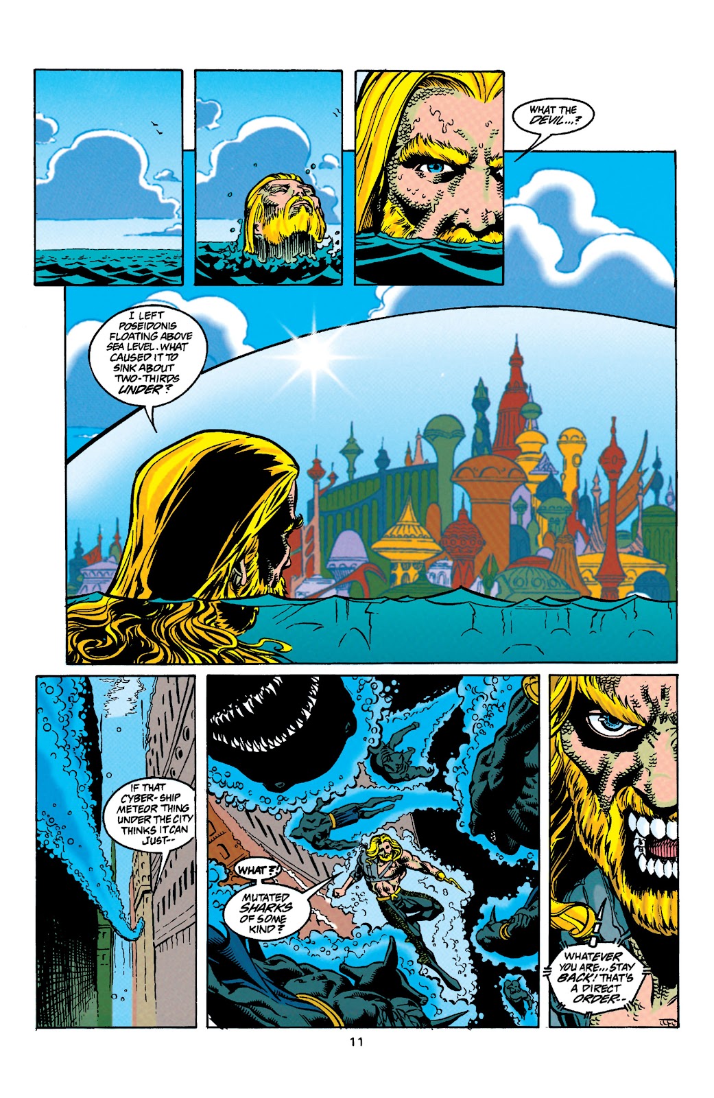 Aquaman (1994) Issue #31 #37 - English 12