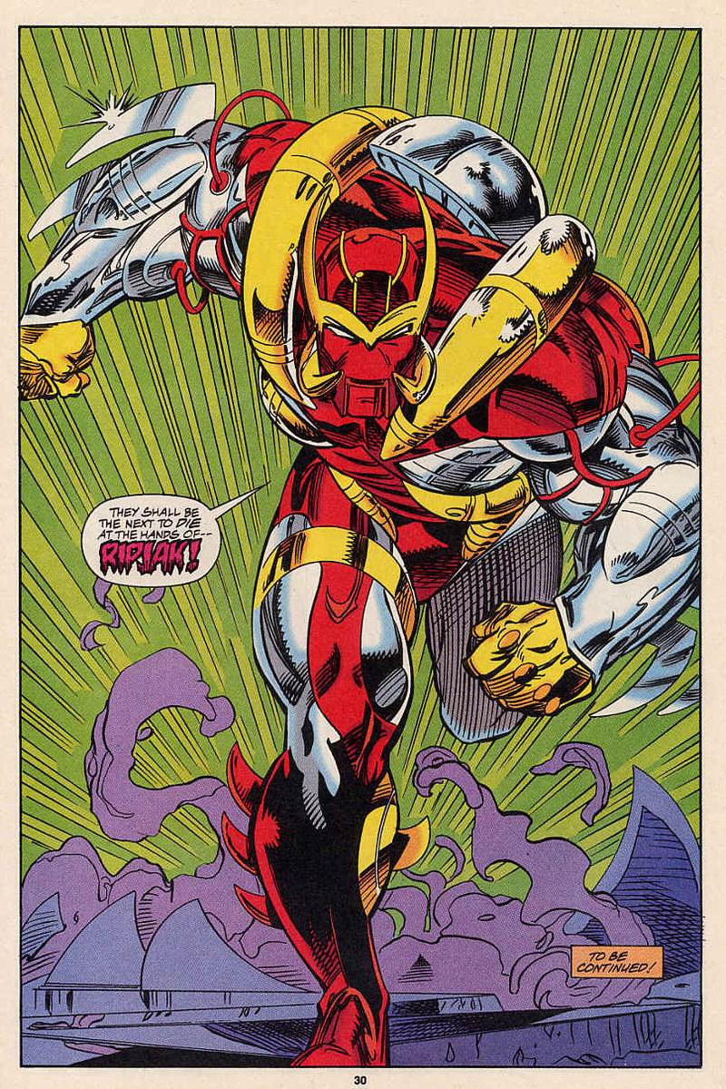 Read online Guardians of the Galaxy (1990) comic -  Issue #54 - 23