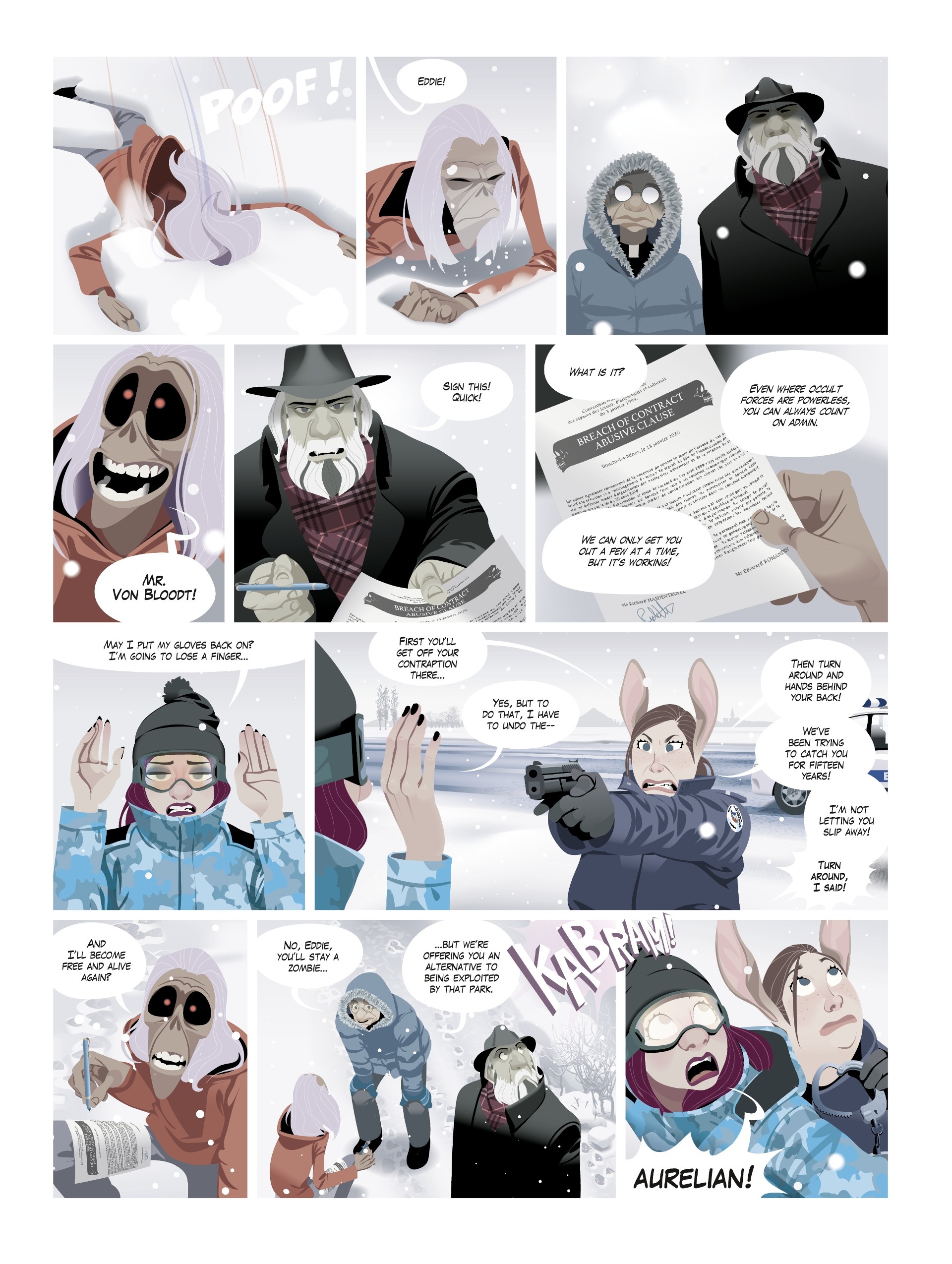 Read online Zombillenium comic -  Issue #4 - 12