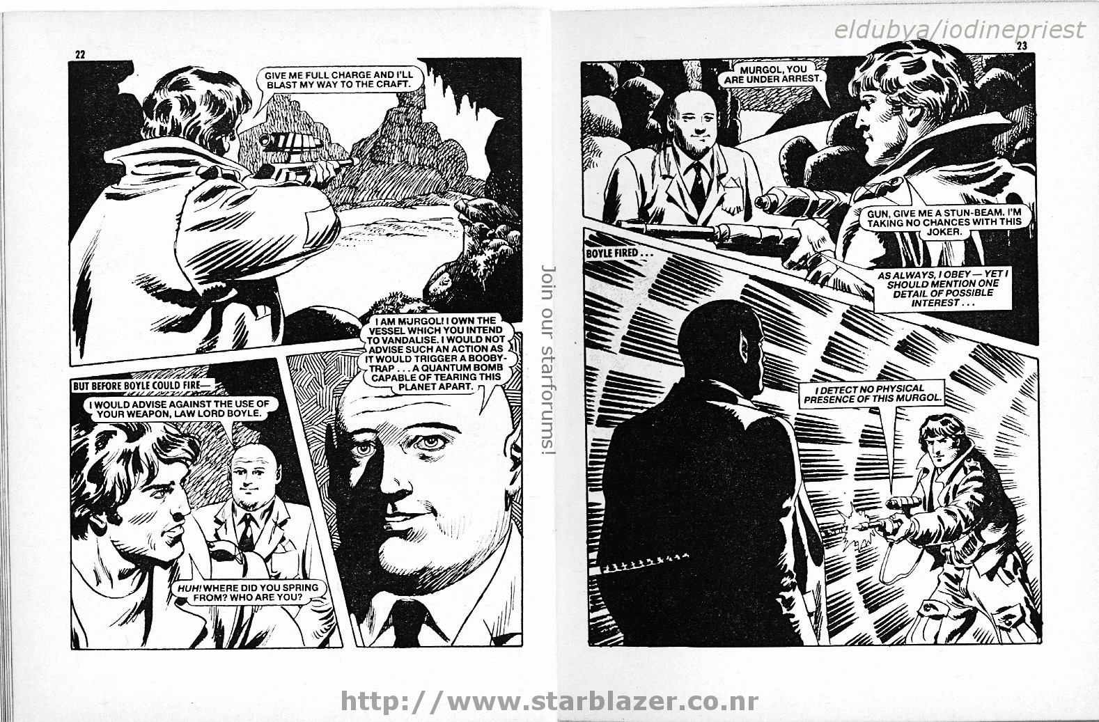 Read online Starblazer comic -  Issue #197 - 13