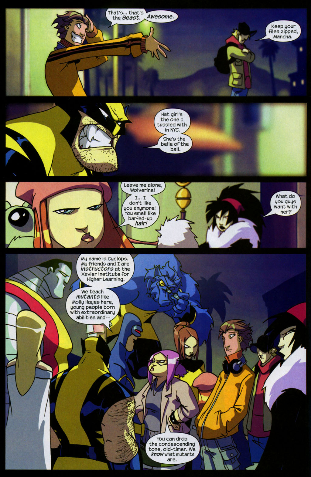 Read online X-Men/Runaways comic -  Issue # Full - 5