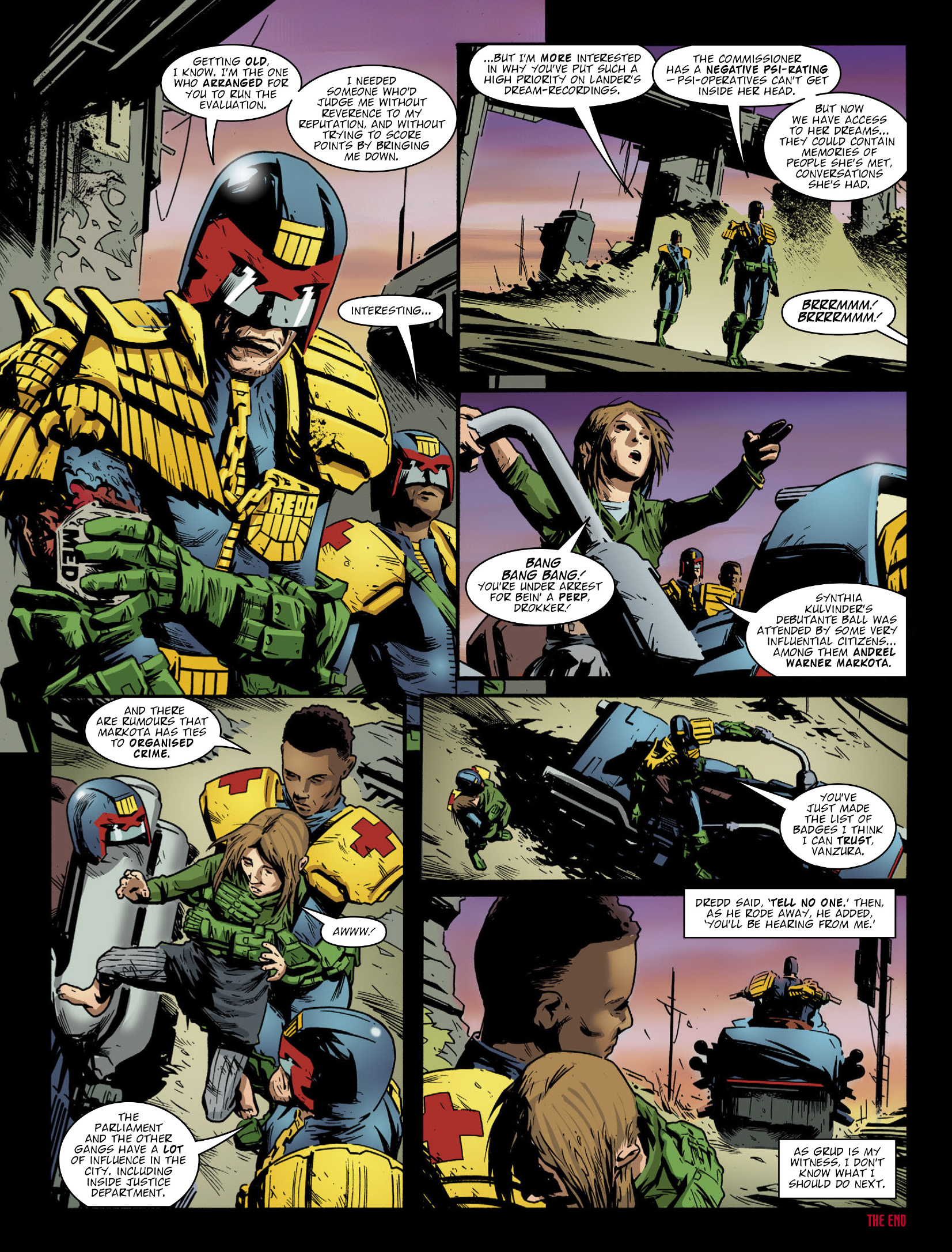 Read online 2000 AD comic -  Issue #2258 - 8