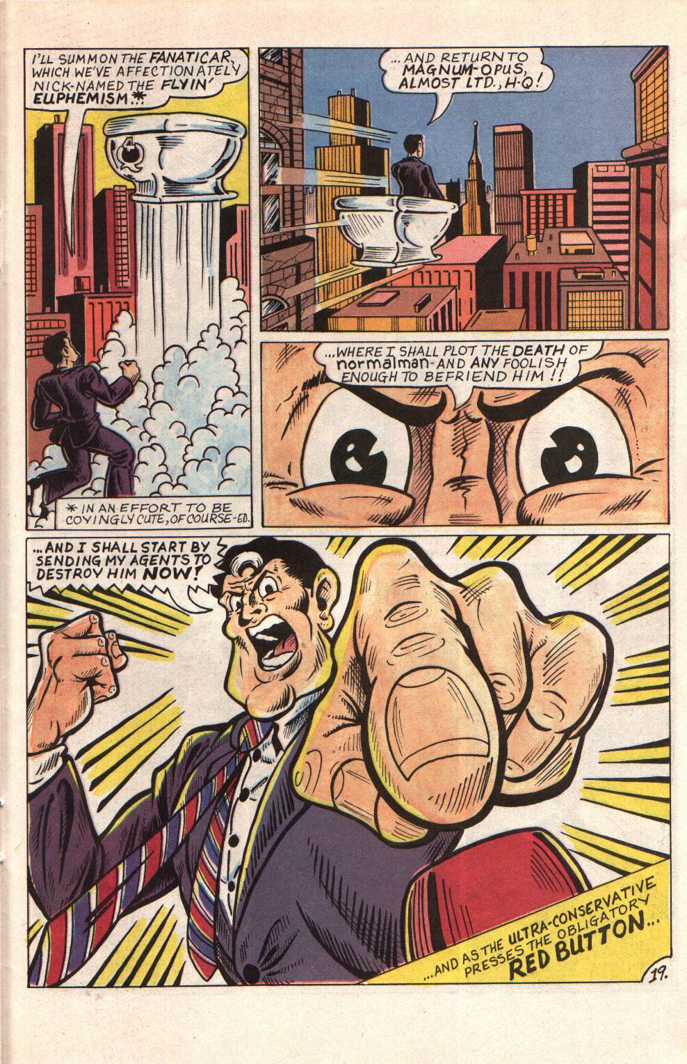 Read online Normalman comic -  Issue #1 - 21