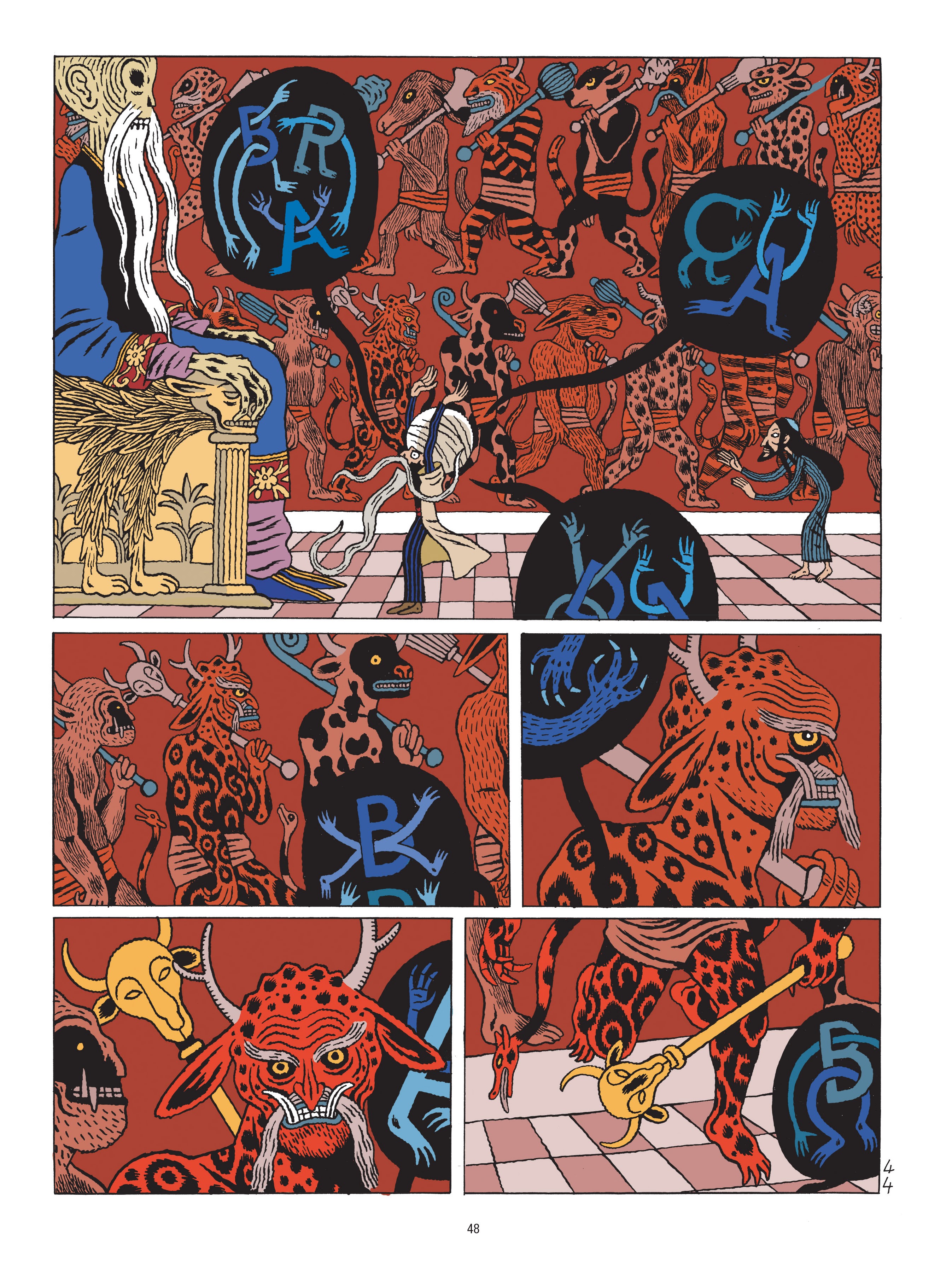Read online A Tale of a Thousand and One Nights: HASIB & the Queen of Serpents comic -  Issue # TPB - 48