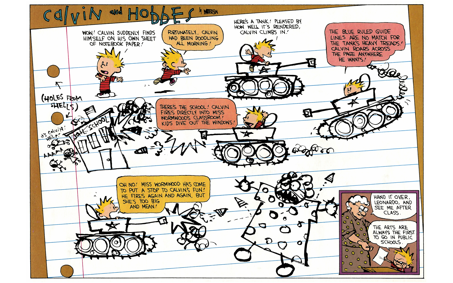 Read online Calvin and Hobbes comic -  Issue #8 - 171
