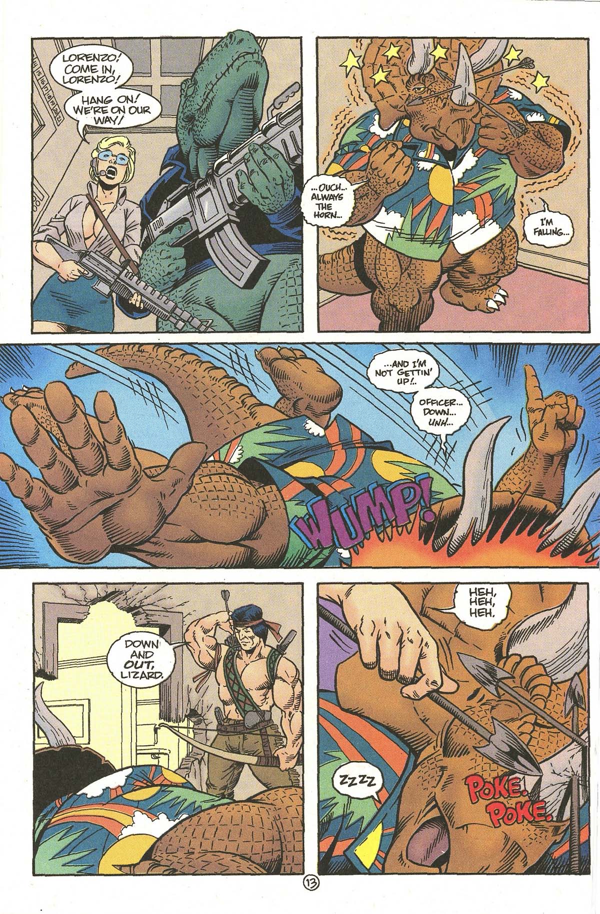 Read online Dinosaurs For Hire comic -  Issue #7 - 16