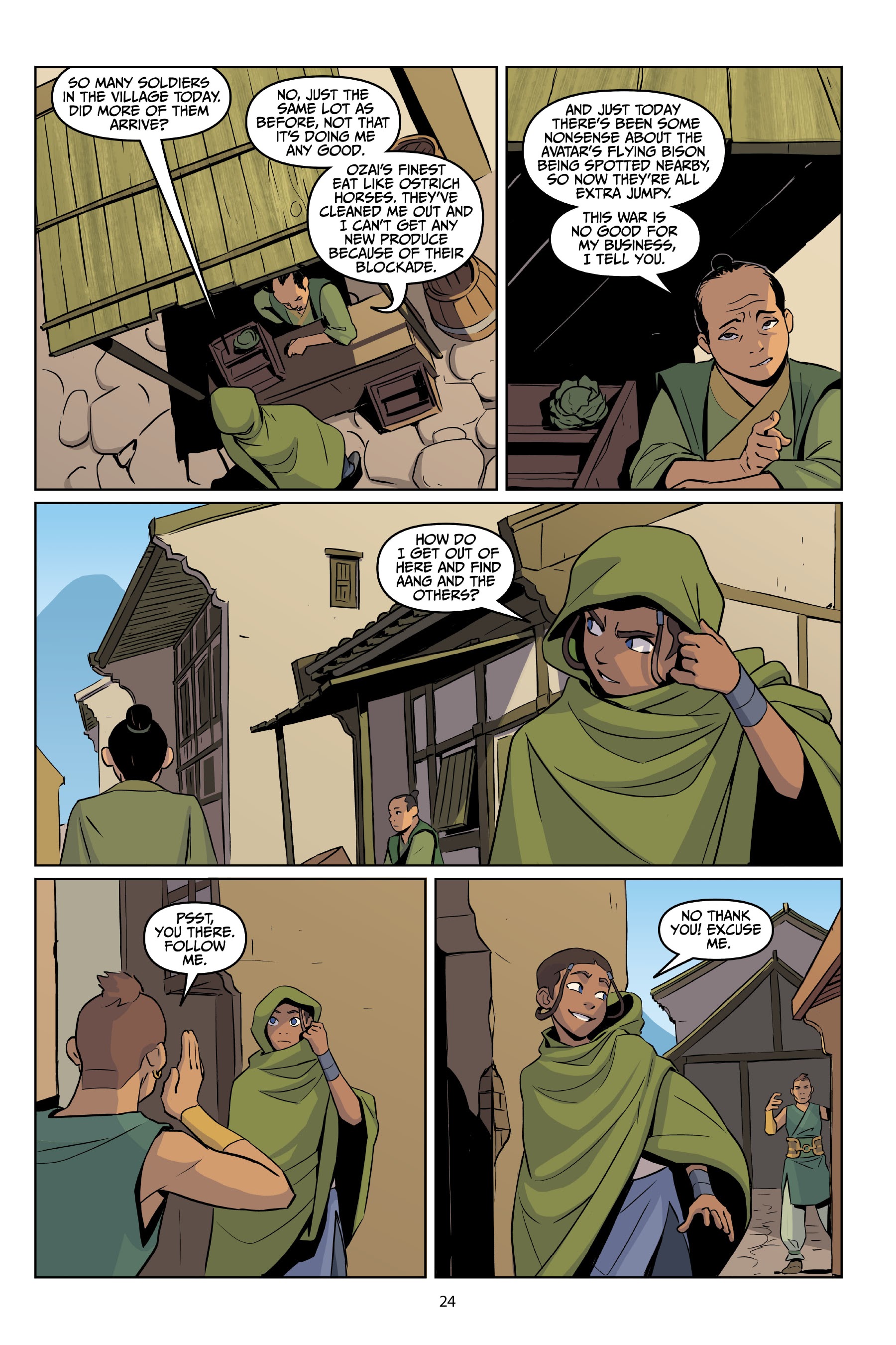 Read online Avatar: The Last Airbender—Katara and the Pirate's Silver comic -  Issue # TPB - 25
