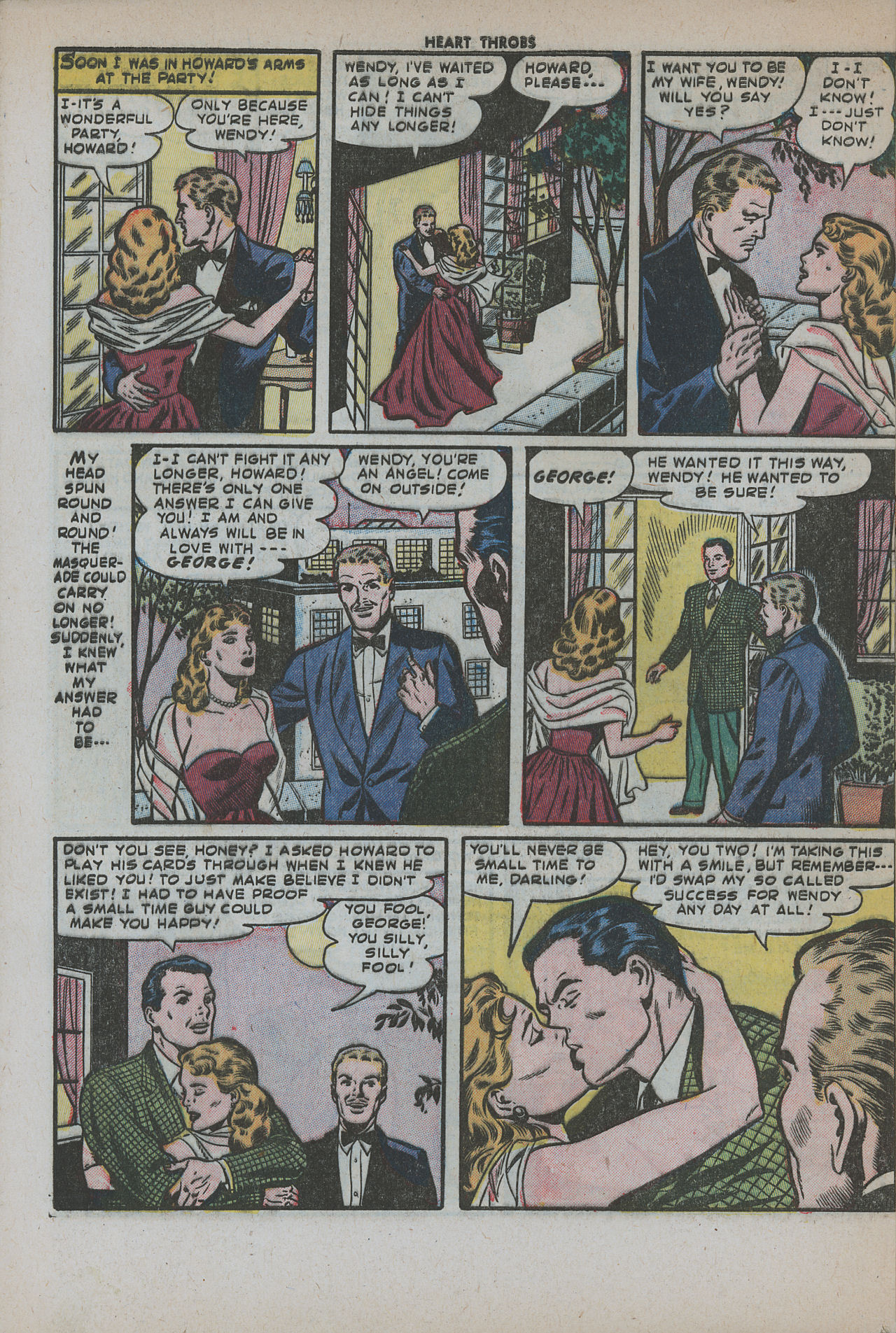 Read online Heart Throbs comic -  Issue #28 - 32