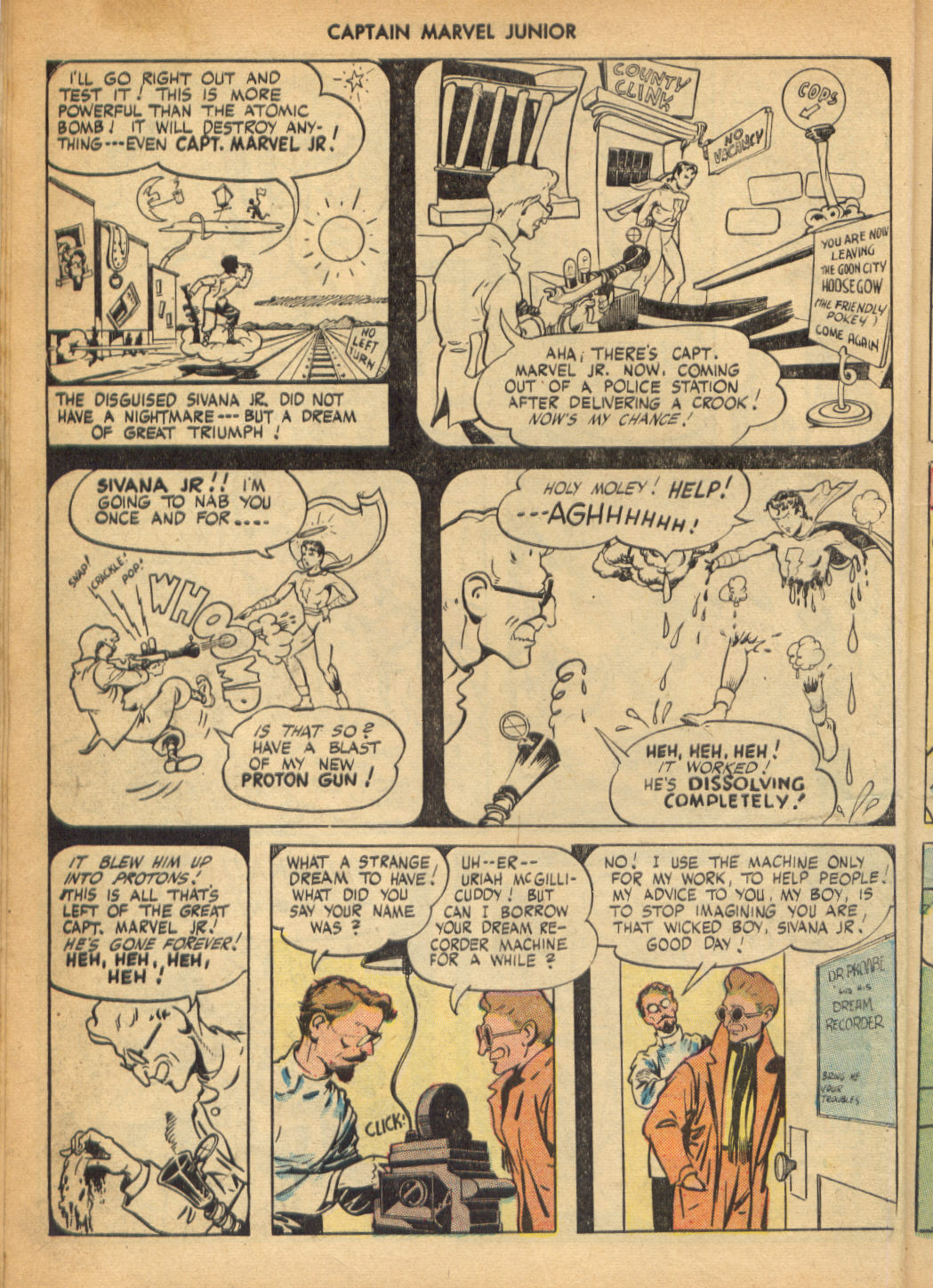Read online Captain Marvel, Jr. comic -  Issue #49 - 8