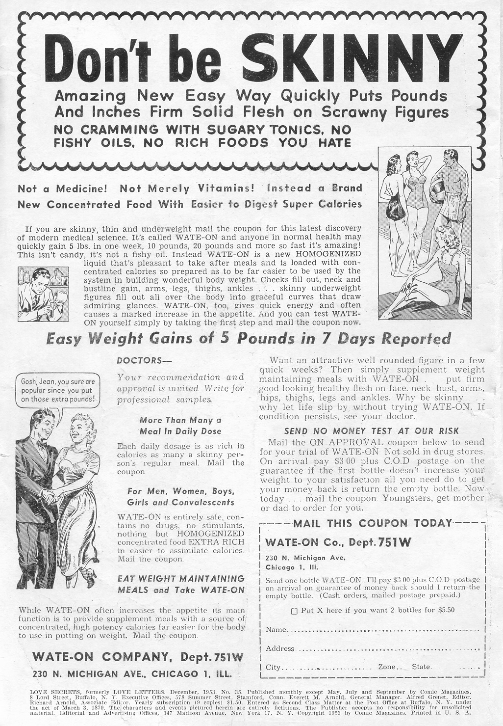 Read online Love Secrets (1953) comic -  Issue #35 - 2