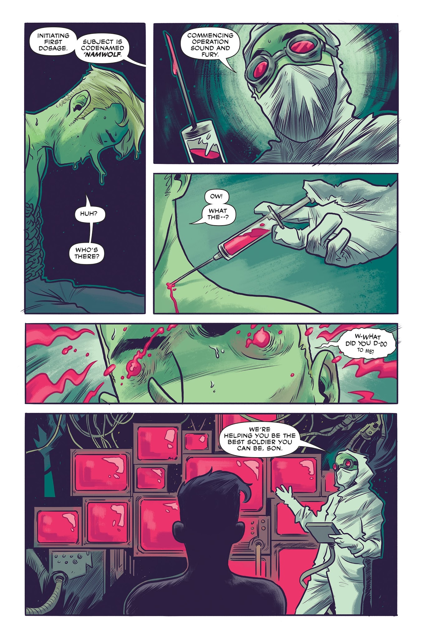 Read online 'Namwolf comic -  Issue #3 - 8
