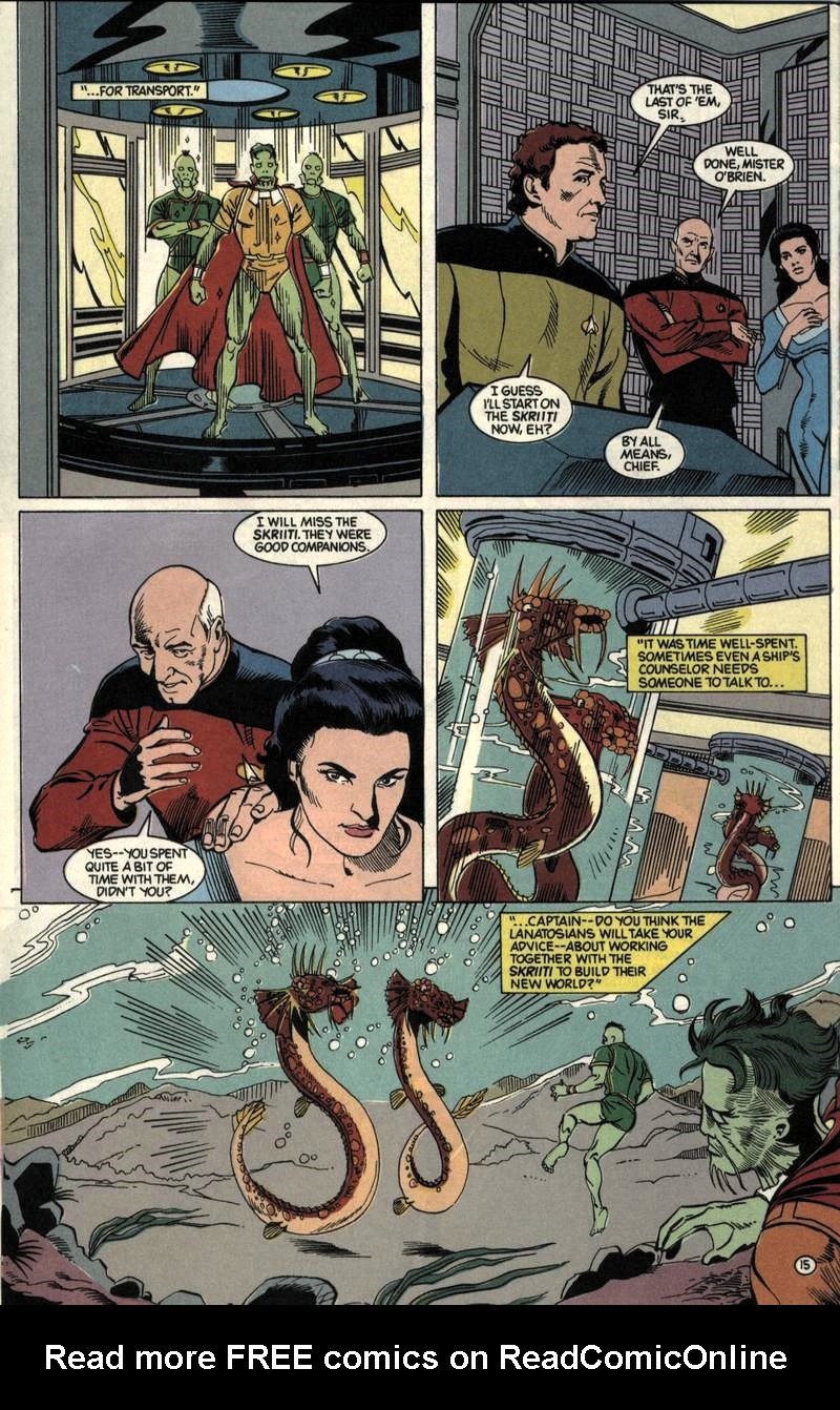 Read online Star Trek: The Next Generation (1989) comic -  Issue #24 - 16