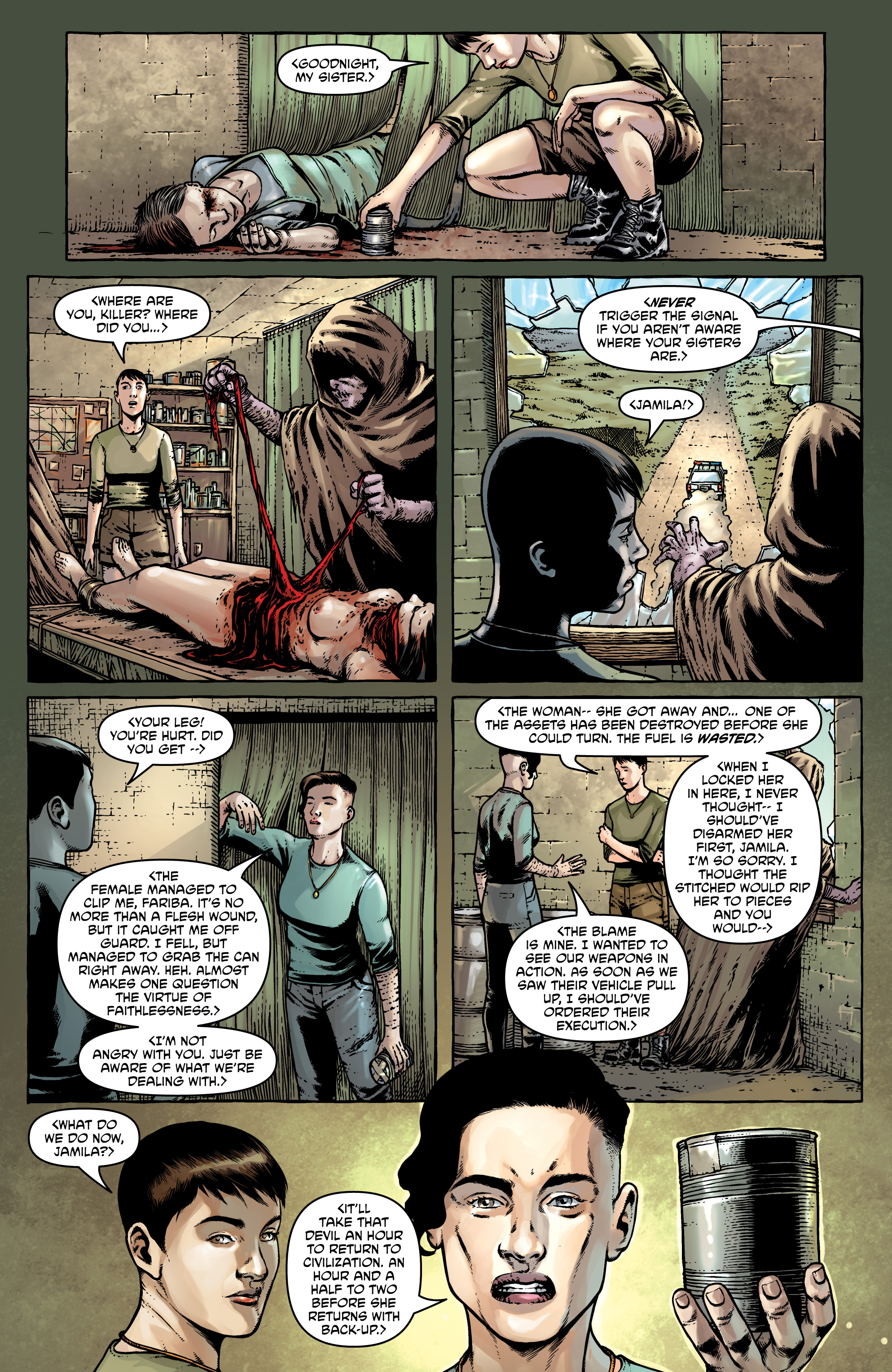 Read online Stitched: Terror comic -  Issue #2 - 14