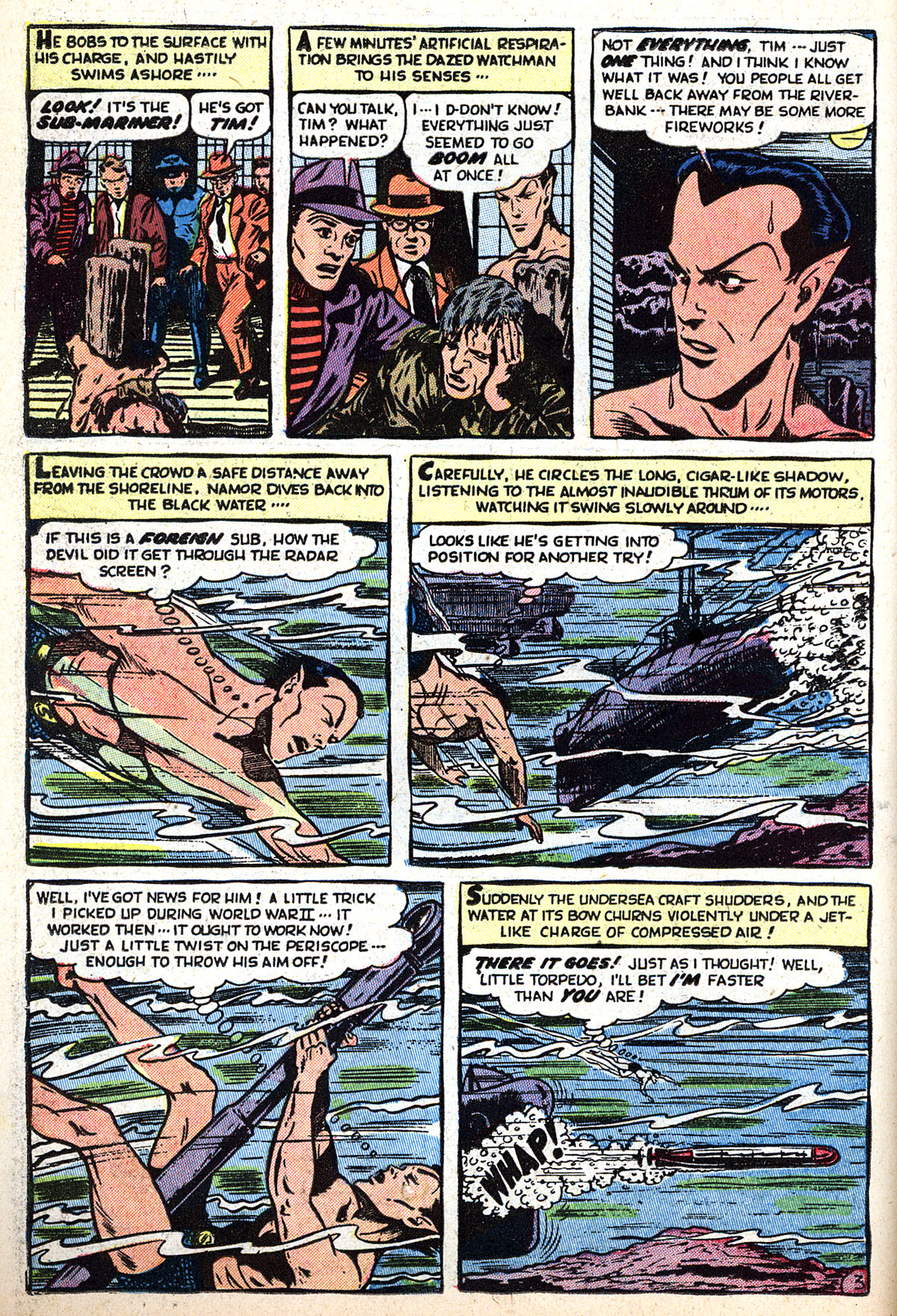 Read online Sub-Mariner Comics comic -  Issue #33 - 14