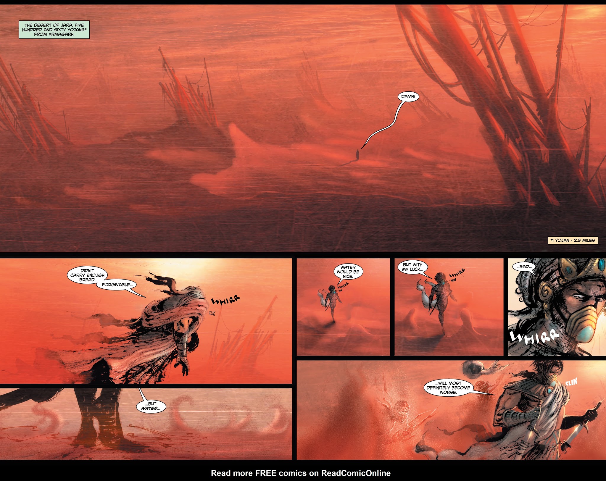 Read online Ramayan 3392 A.D. comic -  Issue #3 - 4