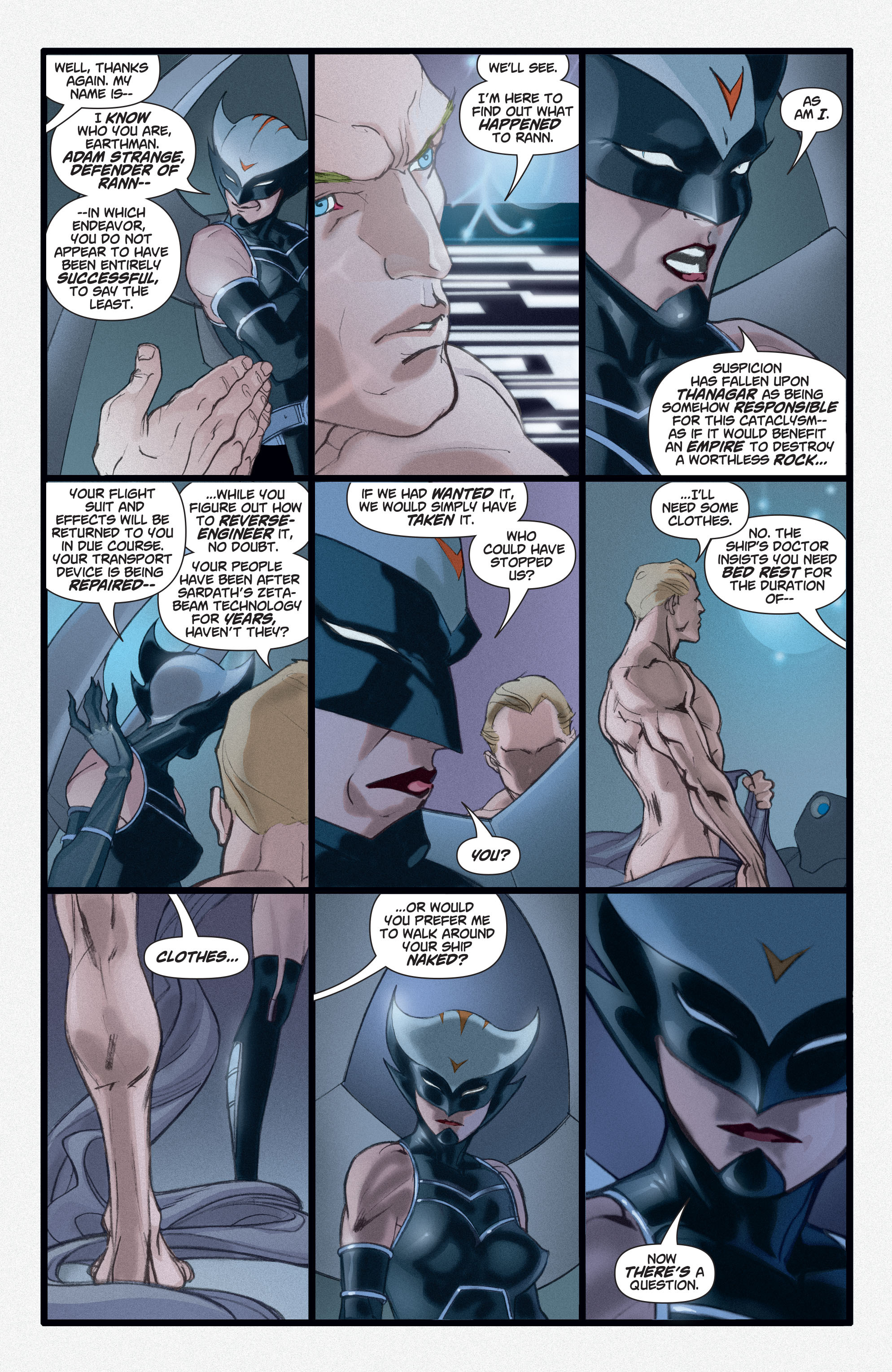 Read online Adam Strange (2004) comic -  Issue #3 - 8