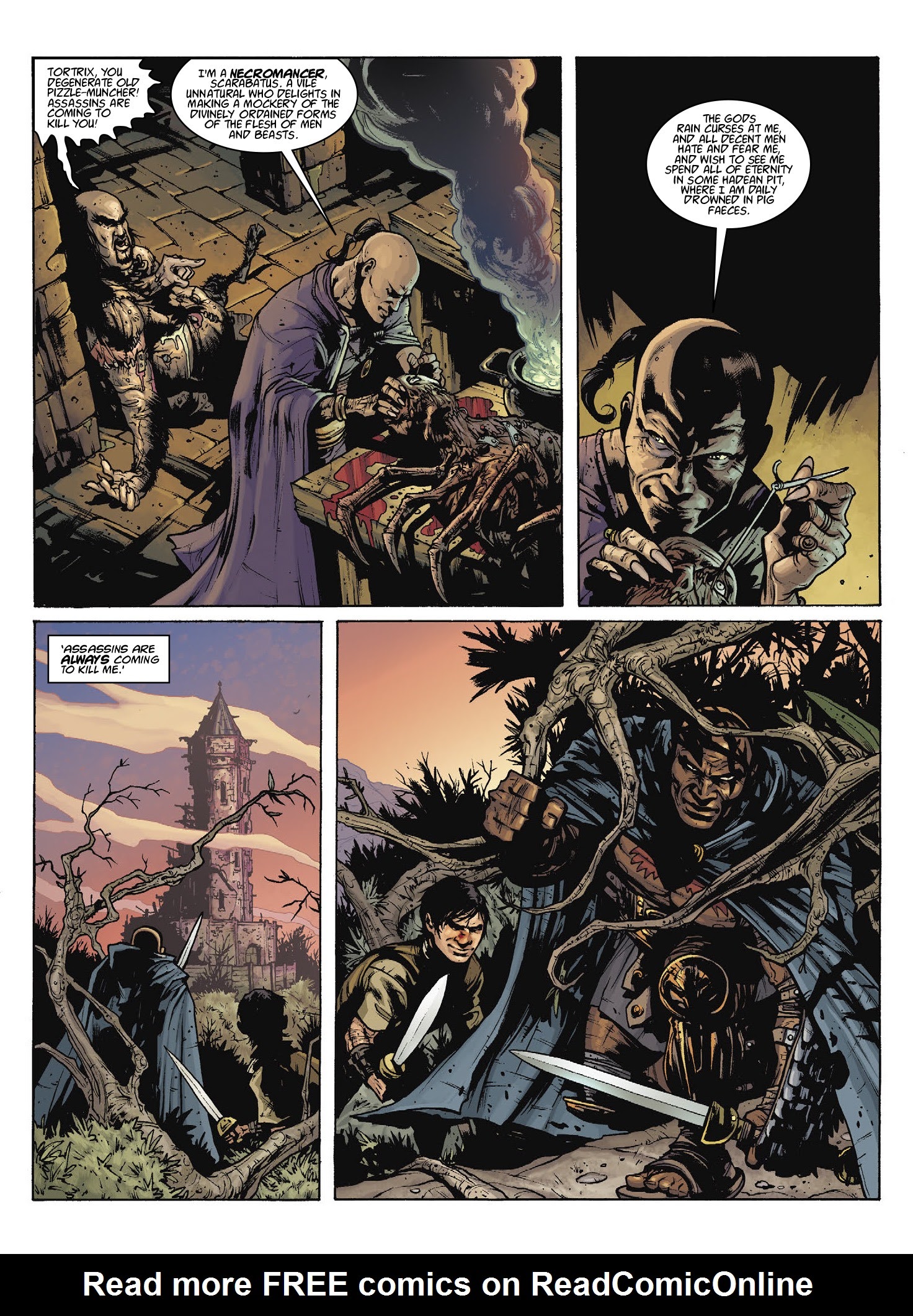 Read online Aquila: The Burning Fields comic -  Issue # TPB - 27