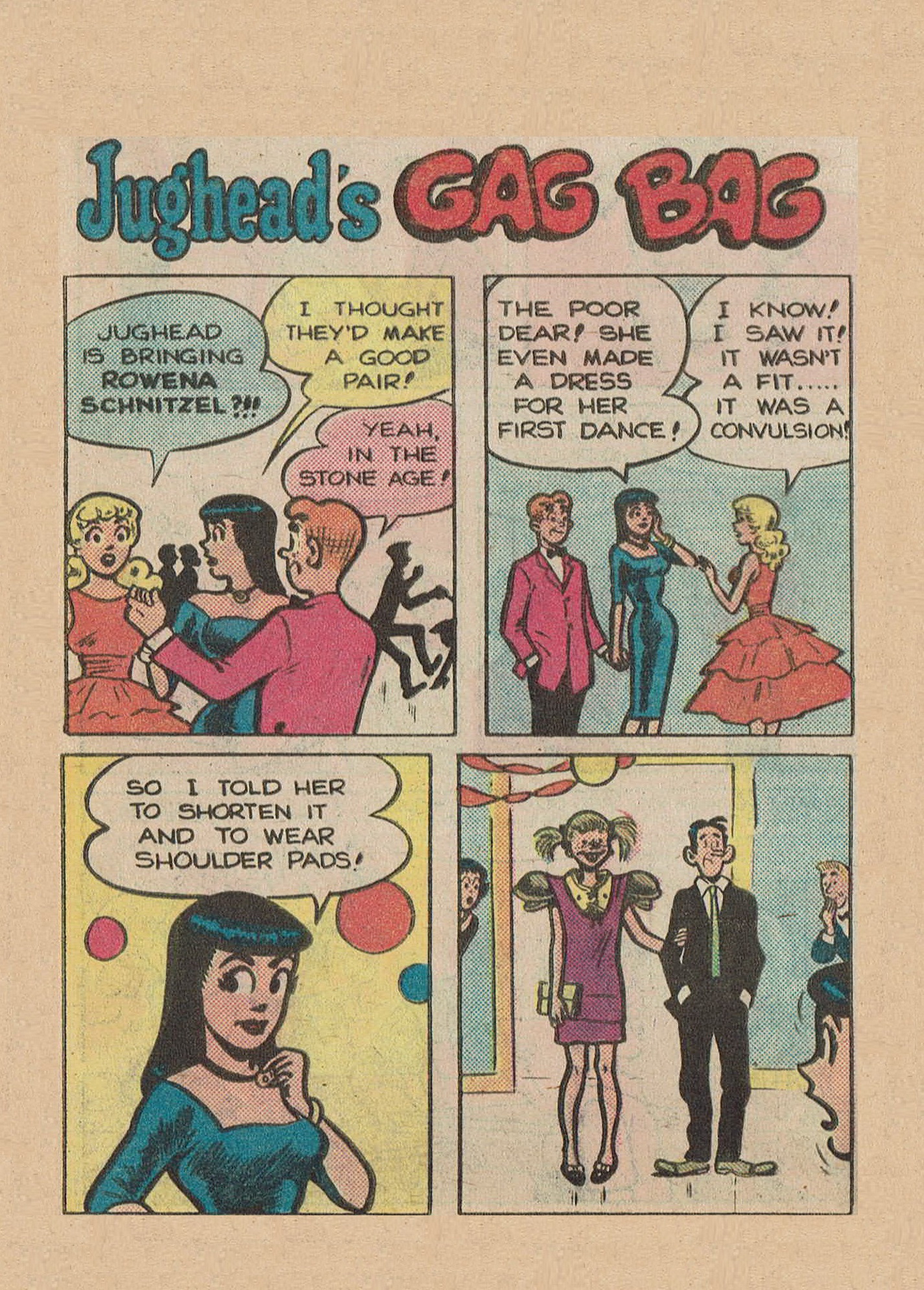 Read online Jughead Jones Comics Digest comic -  Issue #24 - 109