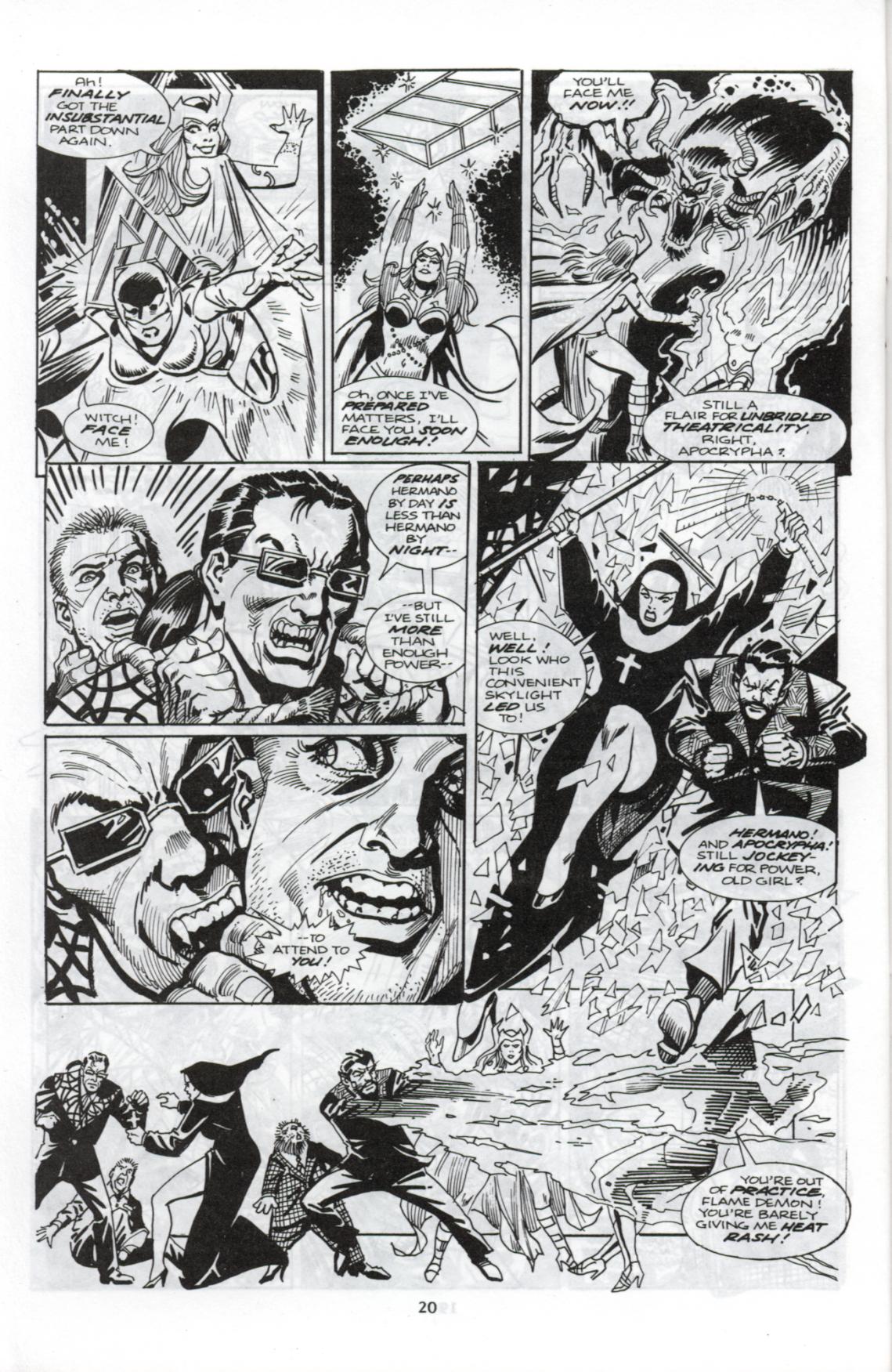 Read online Soulsearchers and Company comic -  Issue #23 - 21