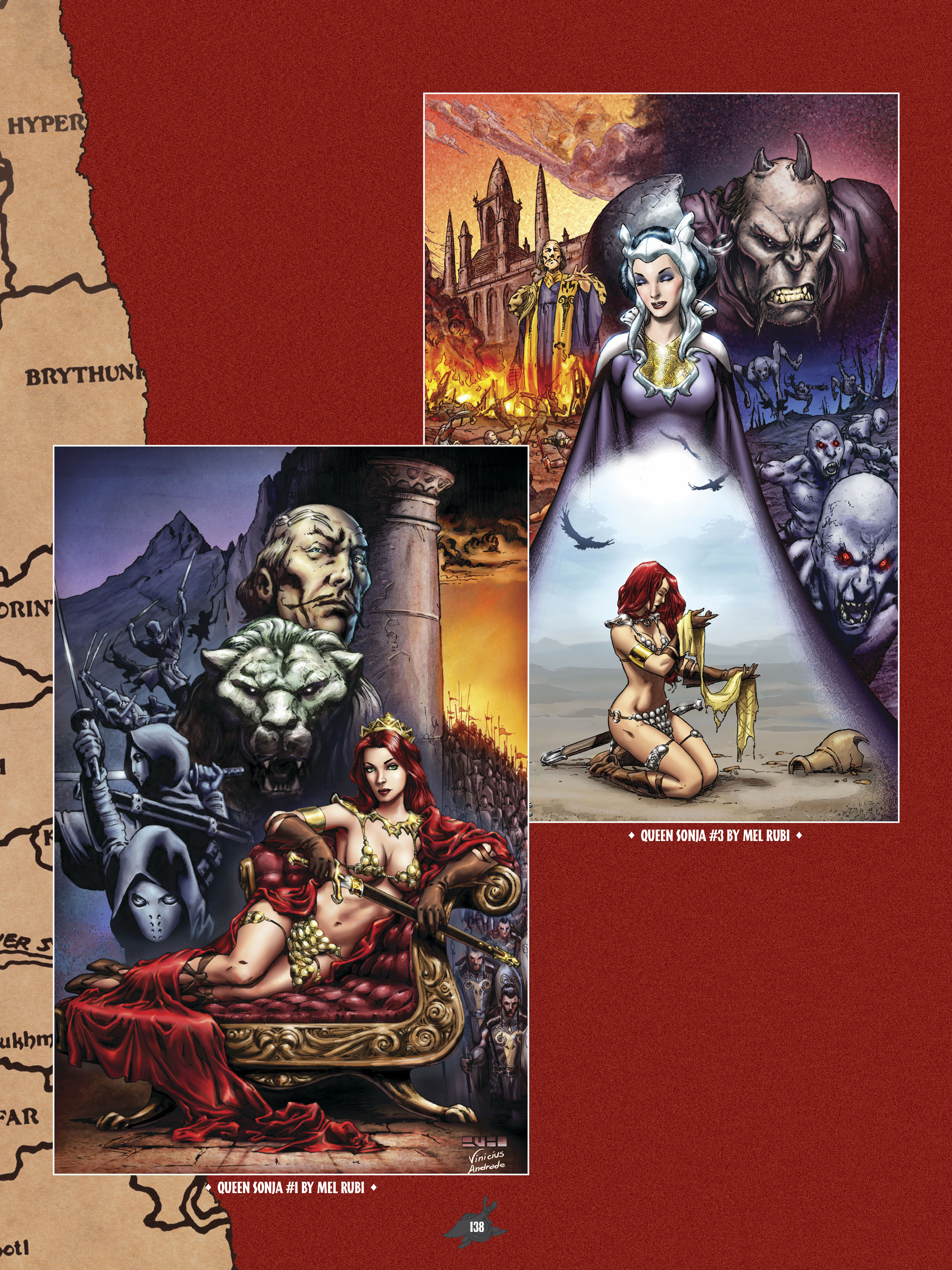 Read online The Art of Red Sonja comic -  Issue # TPB 1 (Part 2) - 36