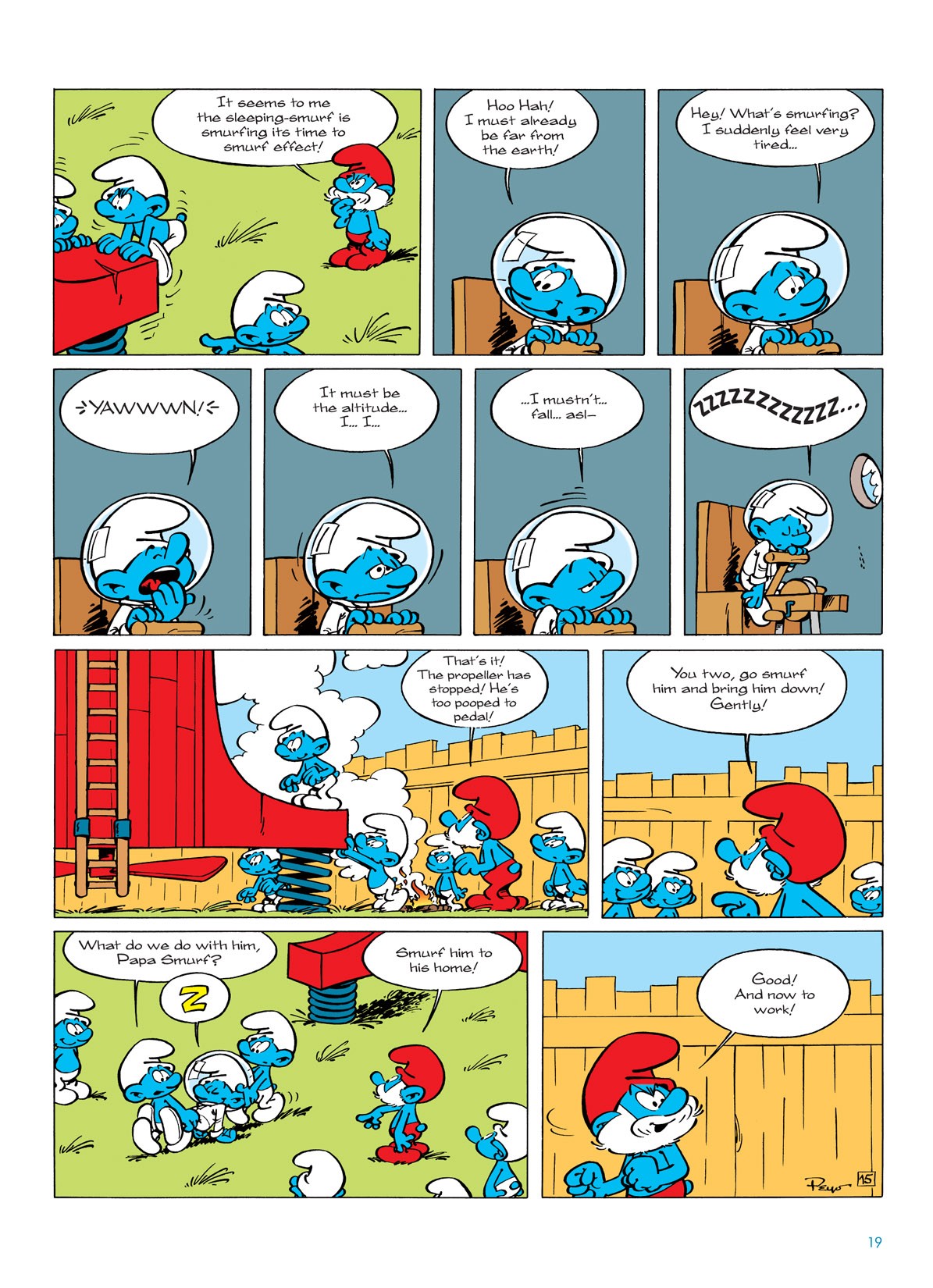 Read online The Smurfs comic -  Issue #7 - 19