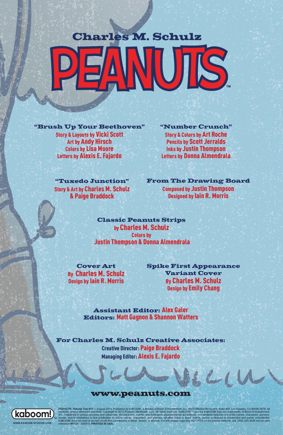 Read online Peanuts (2012) comic -  Issue #11 - 2