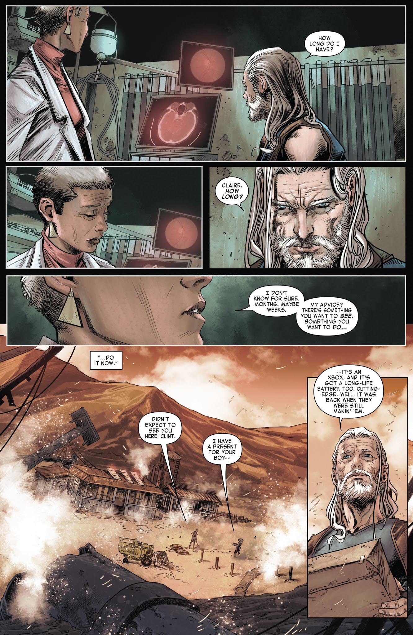 Read online Old Man Hawkeye comic -  Issue #1 - 11