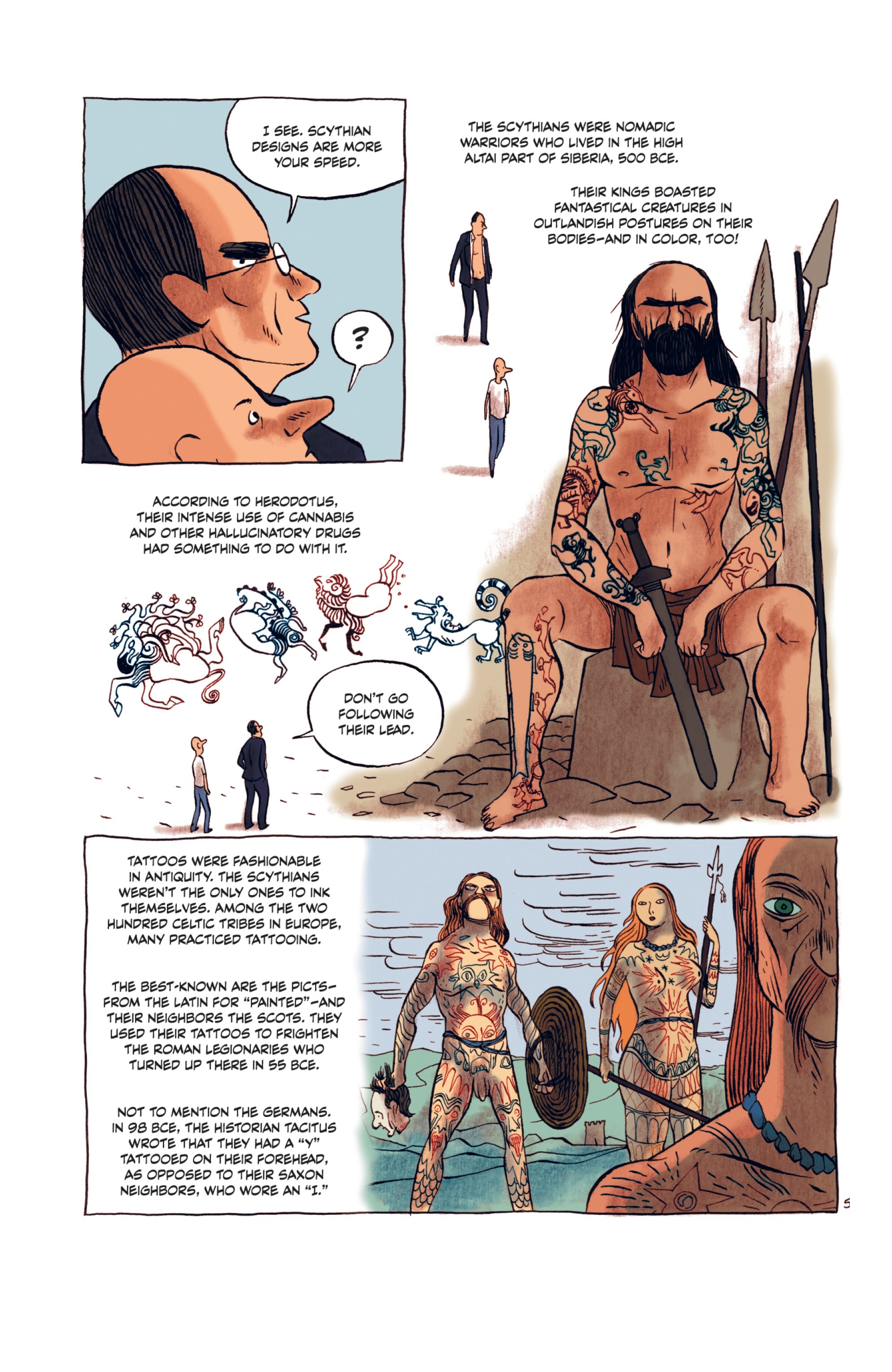Read online The Little Book of Knowledge: Tattoos comic -  Issue # TPB - 16