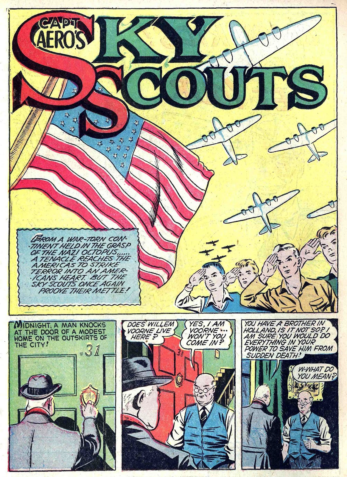 Captain Aero Comics issue 5 - Page 42