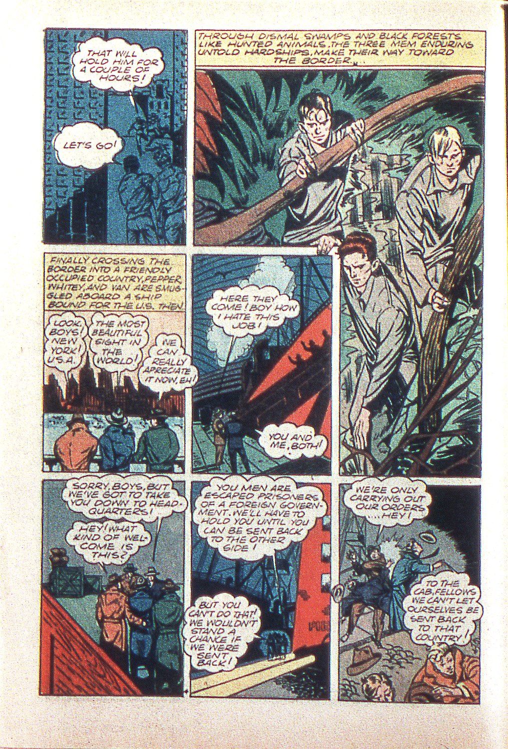 Read online Stars and Stripes Comics comic -  Issue #4 - 7