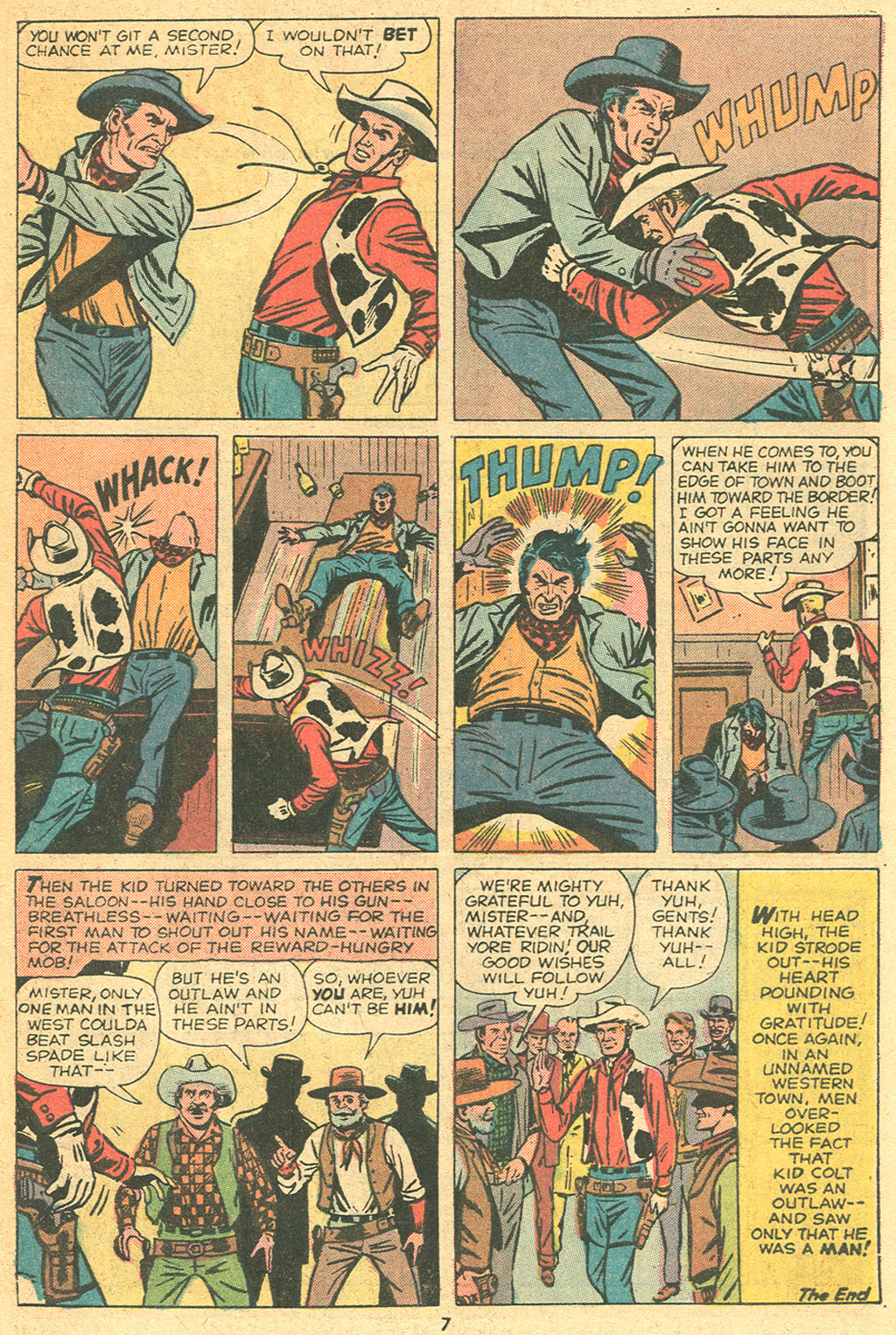 Read online Kid Colt Outlaw comic -  Issue #164 - 9