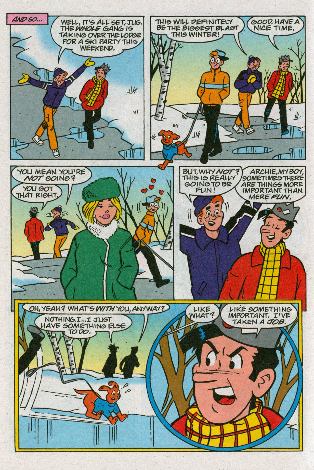 Read online Jughead's Double Digest Magazine comic -  Issue #146 - 142