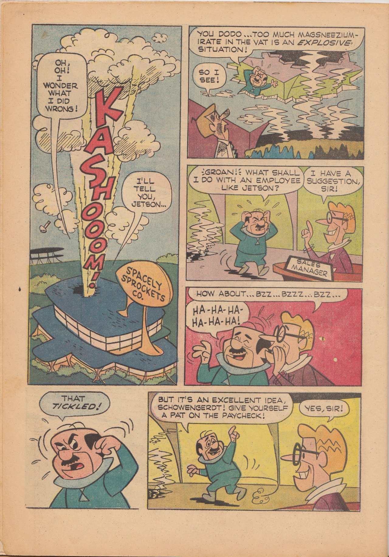 Read online The Jetsons (1963) comic -  Issue #17 - 6