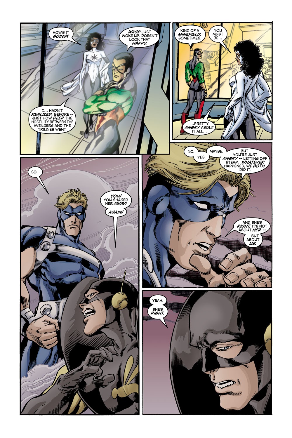 Read online Avengers 2001 comic -  Issue # Full - 24