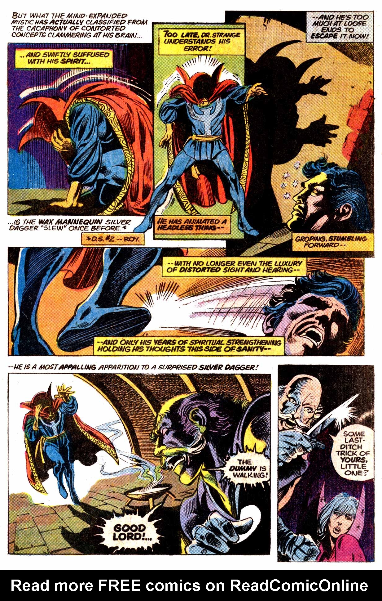 Read online Doctor Strange (1974) comic -  Issue #5 - 9