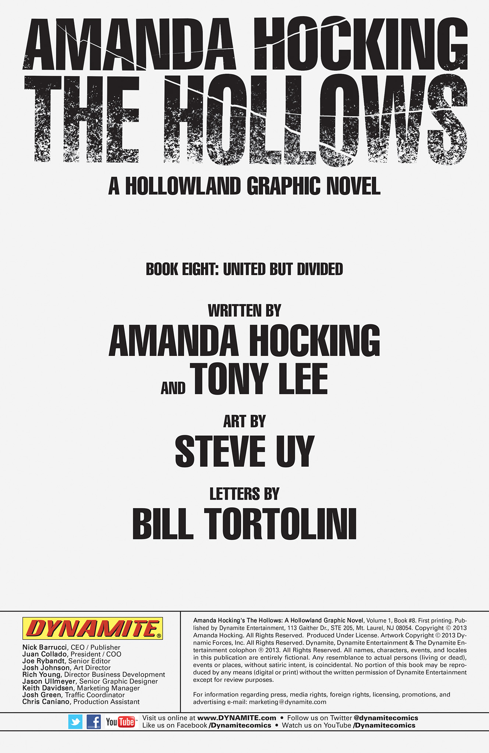 Read online Amanda Hocking's The Hollows: A Hollowland Graphic Novel comic -  Issue #8 - 2